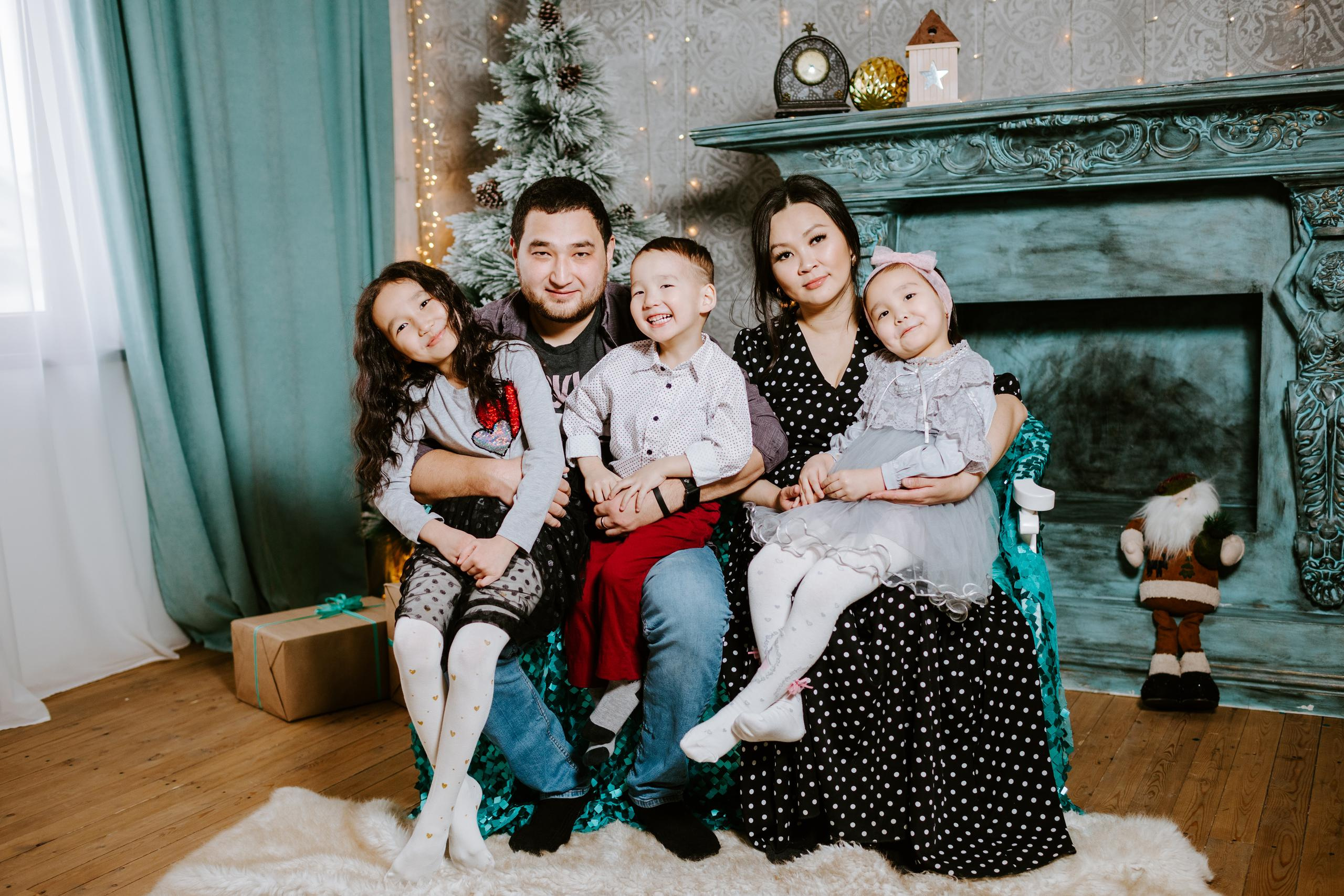 Волшебная Новогодняя Фотосессия. Фотограф в Бишкеке Оксана Шувалова