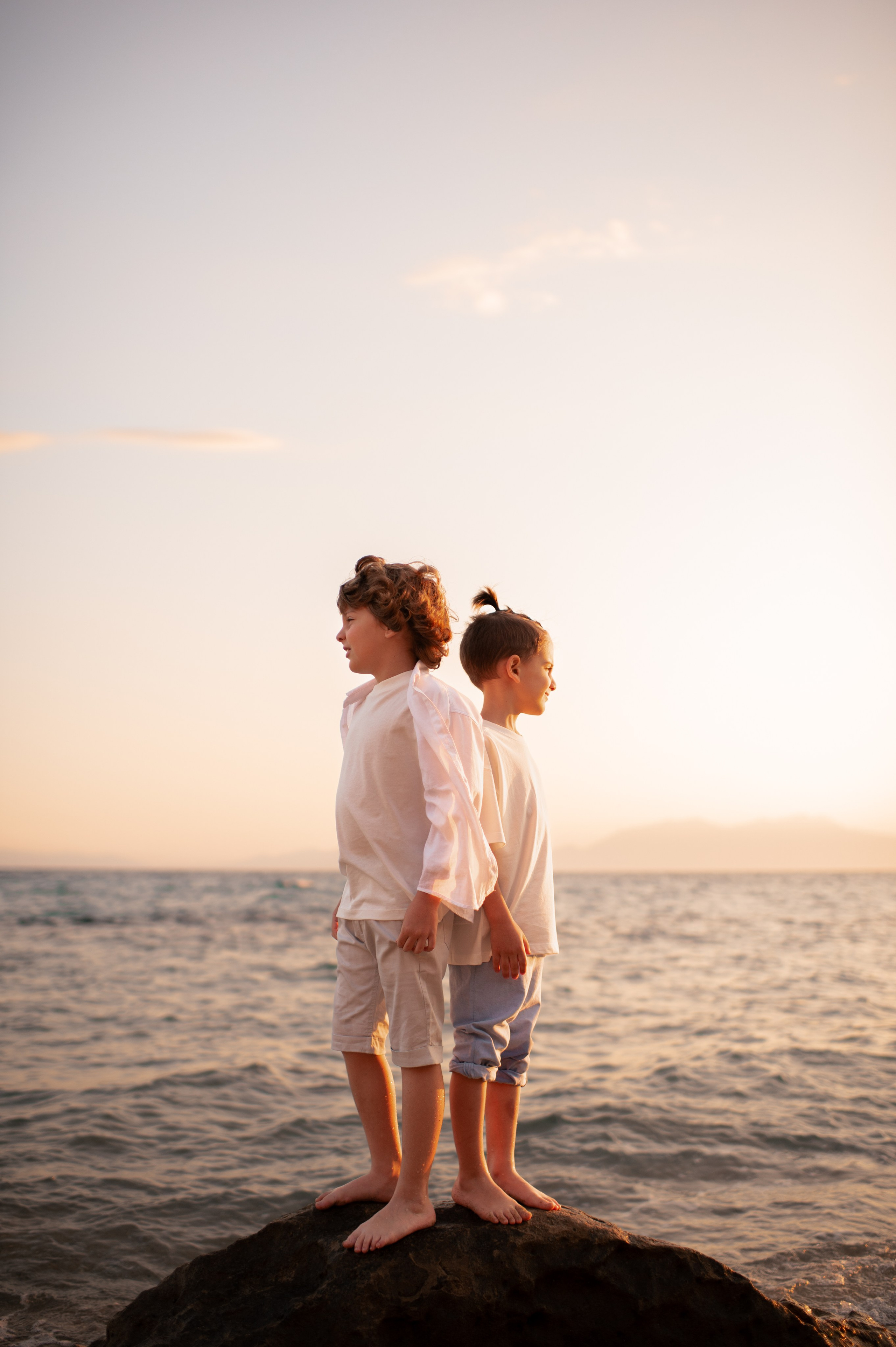 Family Sunset Beach. Семейная, детская, портретная и предметная фотосъемка в Салониках