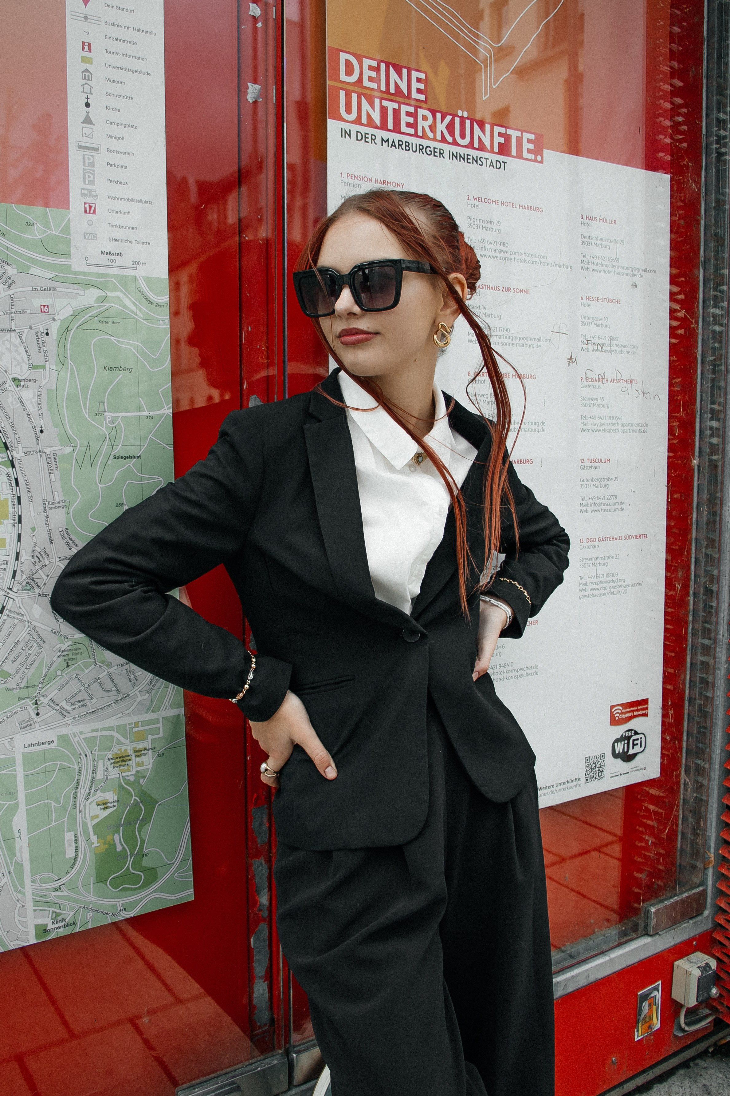 Red girl. PHOTOgrapher Germany MARBURG
