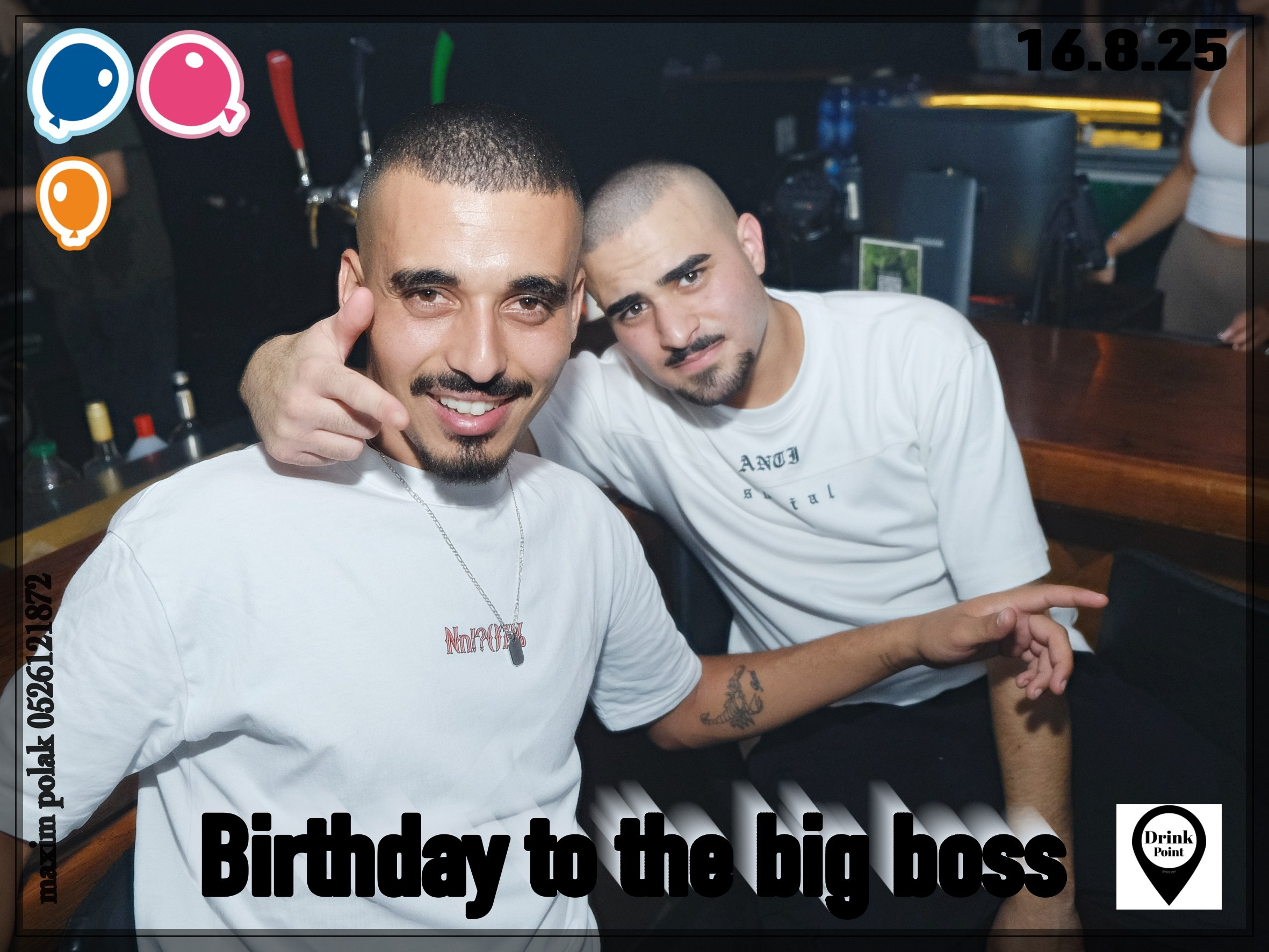 DRINK POINT. Middle East Photo Agency — Photography & Event Magnets — סוכנות צילום והדפסת מגנטים לאירועים