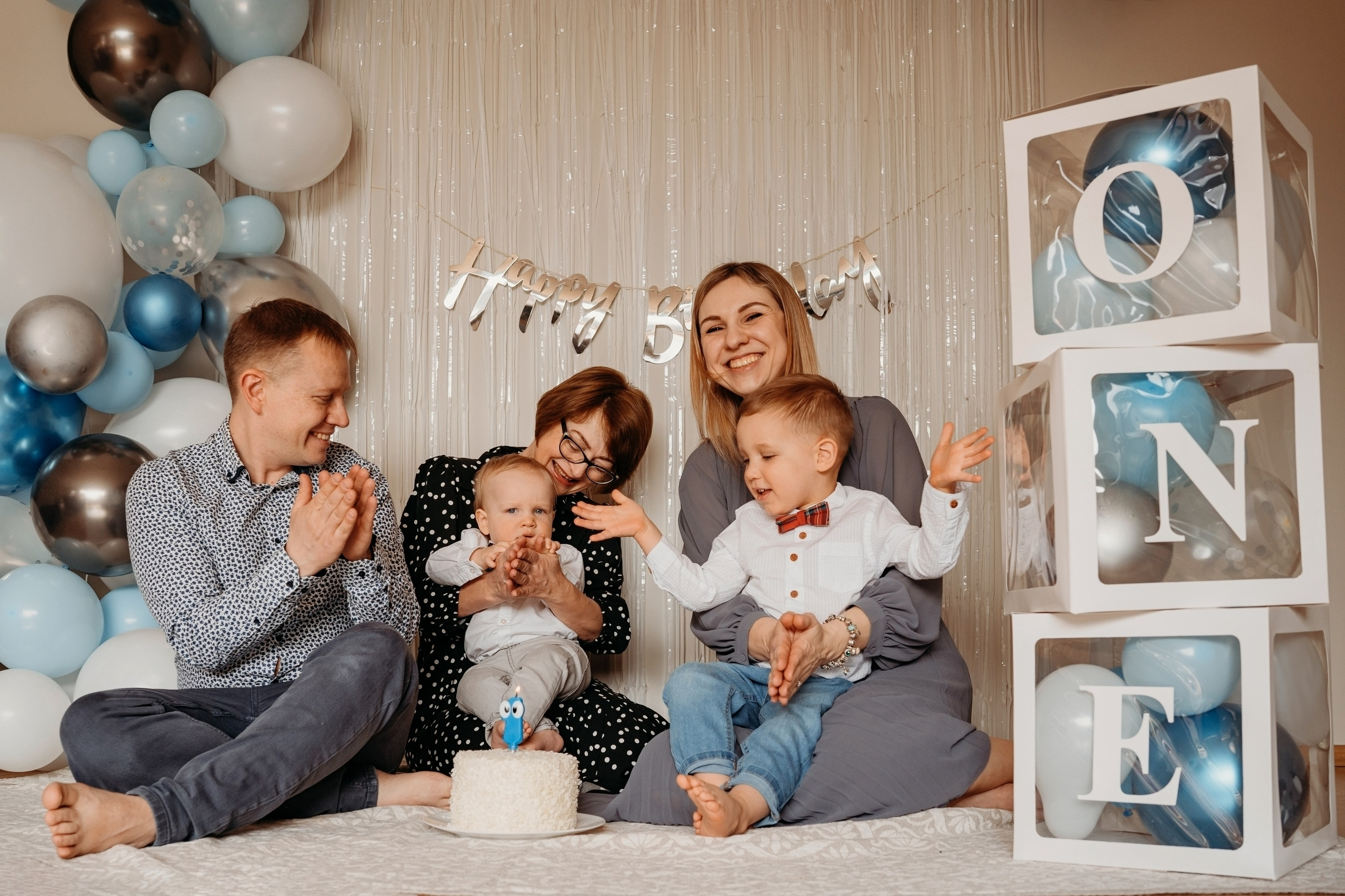 12 месяцев. Фотограф новорожденных и детей первого года Евгения Михалькевич