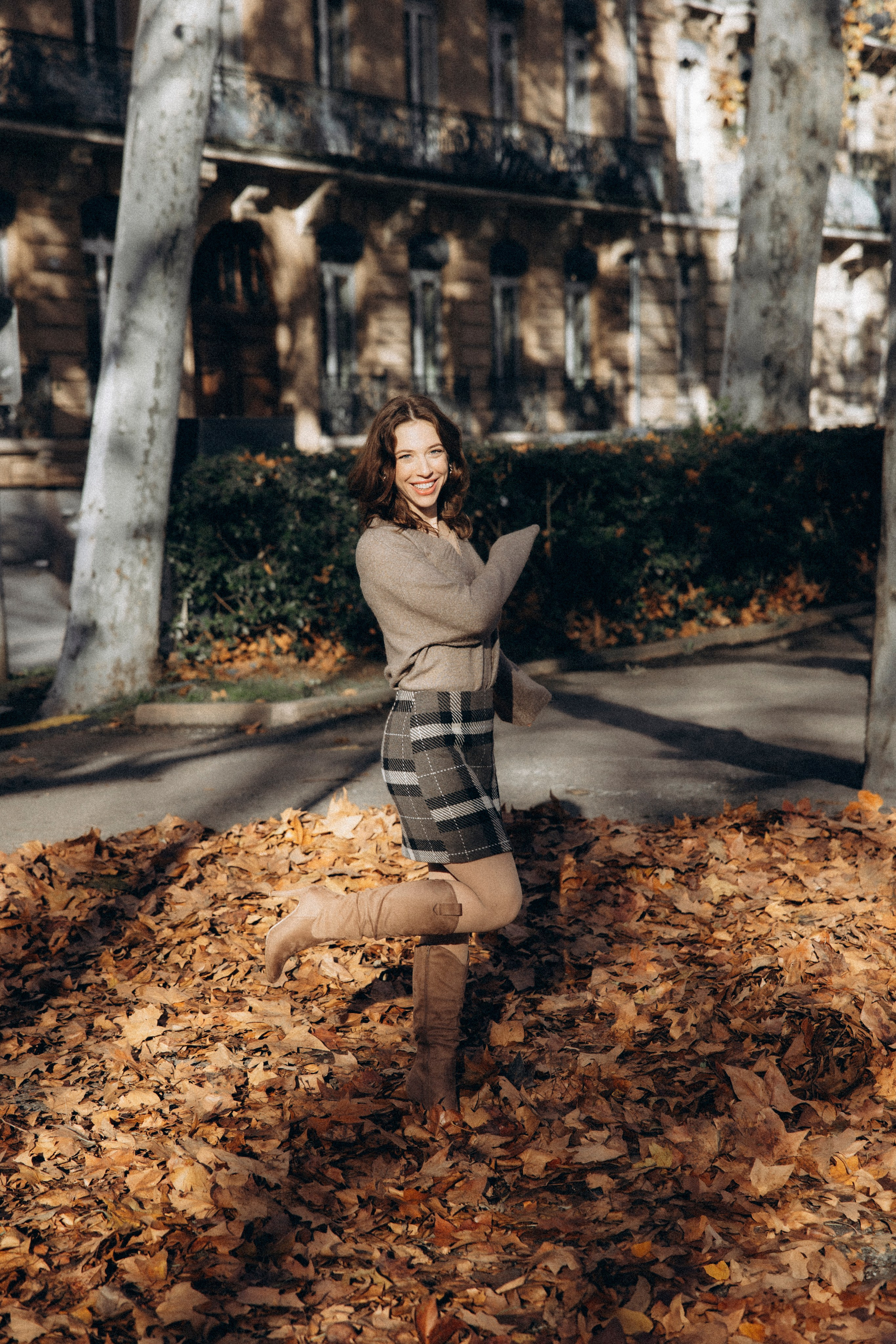 Séance photo d’automne pour Elizaveta à Toulouse. Eugénie Smirnova — photographe à Toulouse et dans le sud-ouest de la France