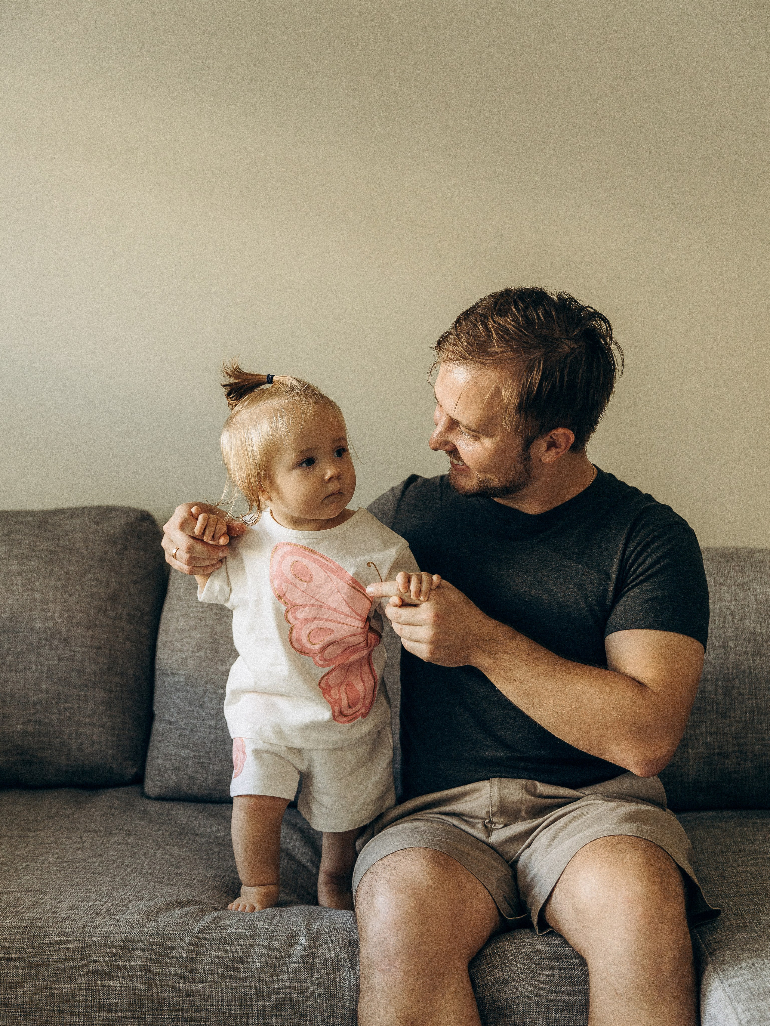 At home. Family and wedding photographer in Bangkok, Thailand