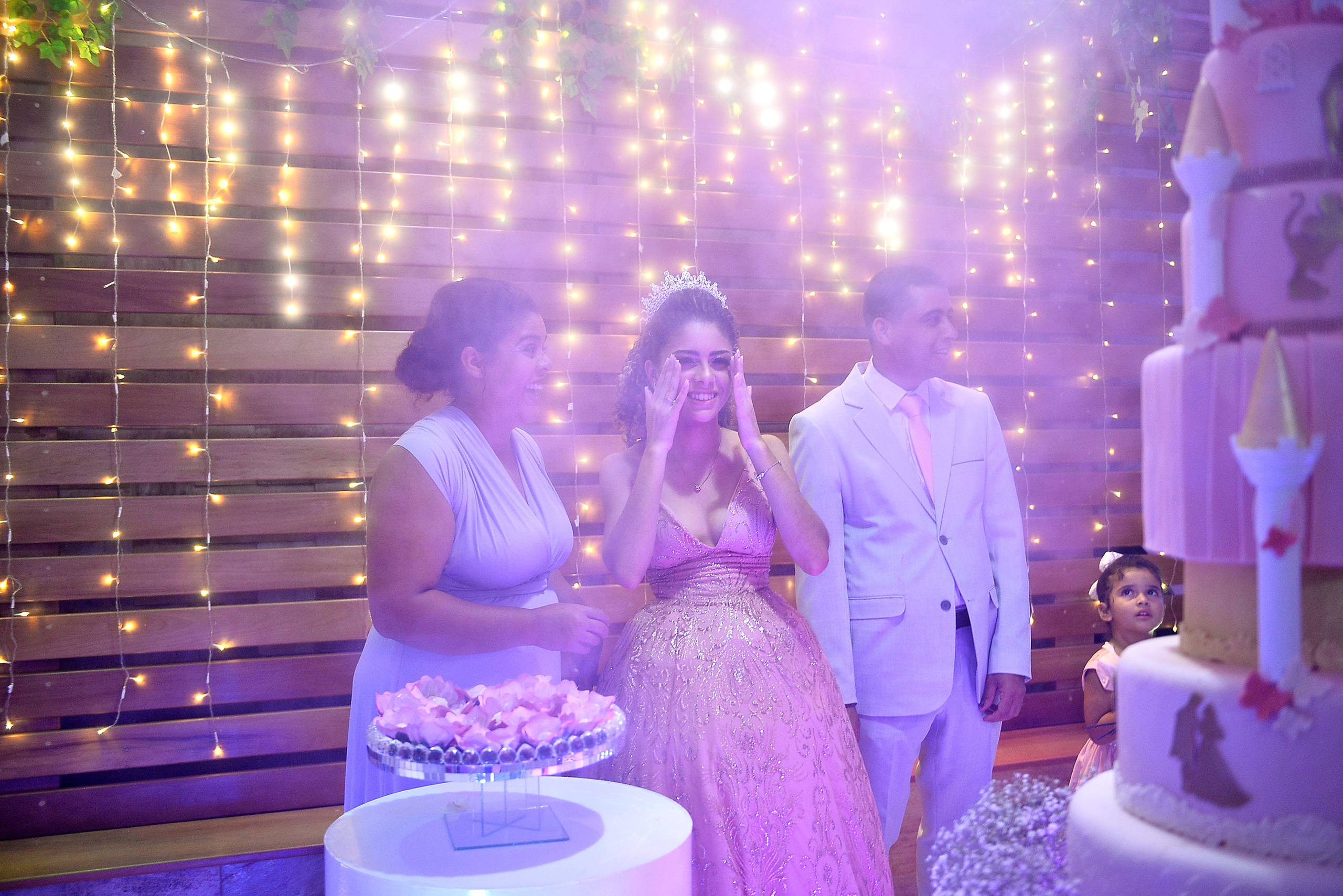 15 anos da Izabelly Vitória, Espaço Viva Flores. Produtora Bride