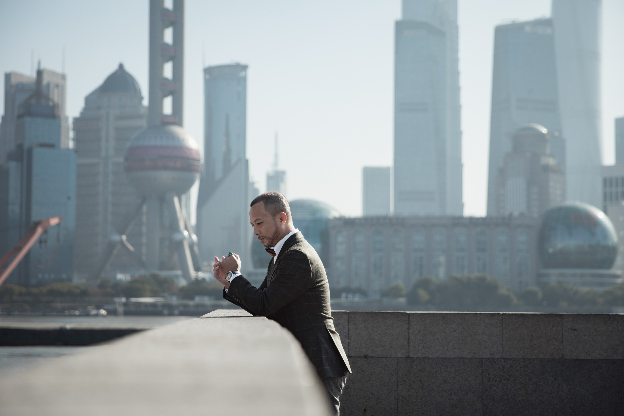 Bjack Chen on the Bund. Фотограф в Шанхае — Лола Пидлуская