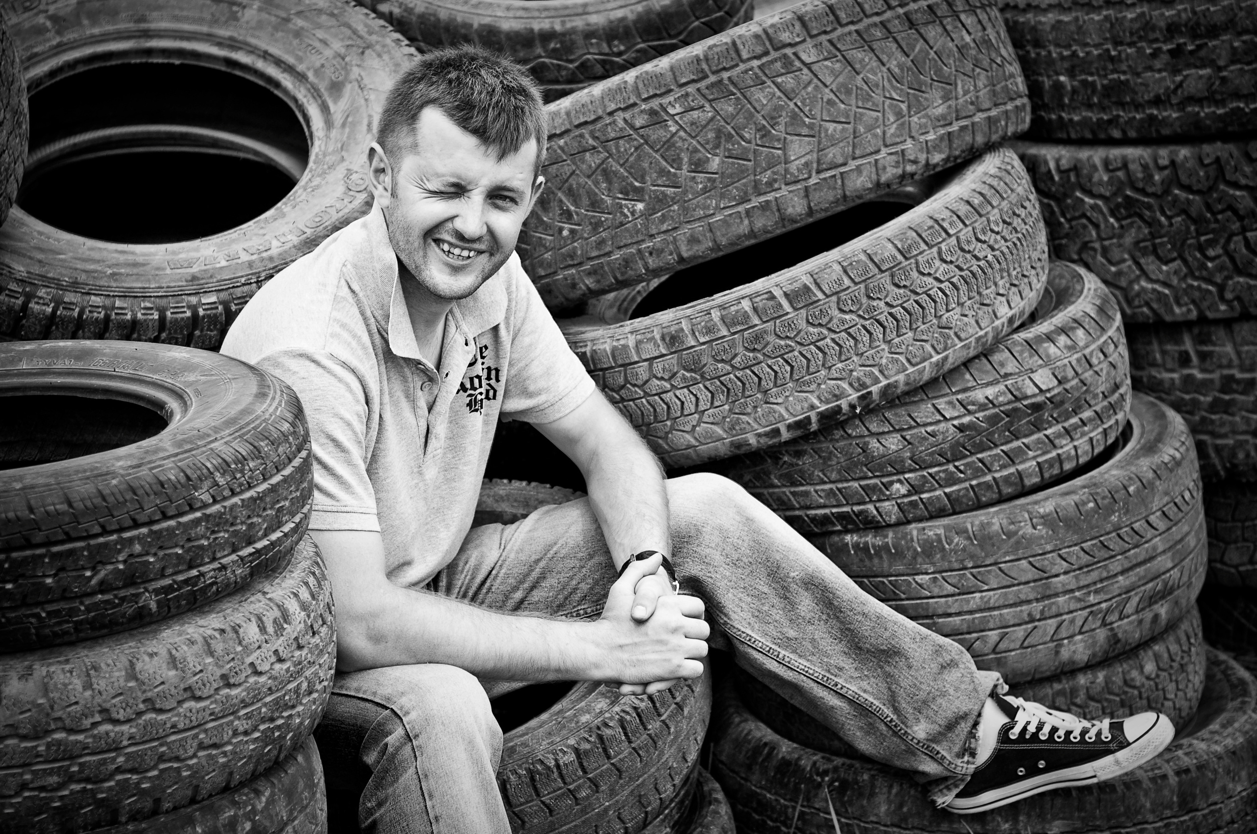 Outside. Beijing photographer Mike Pomerantsev