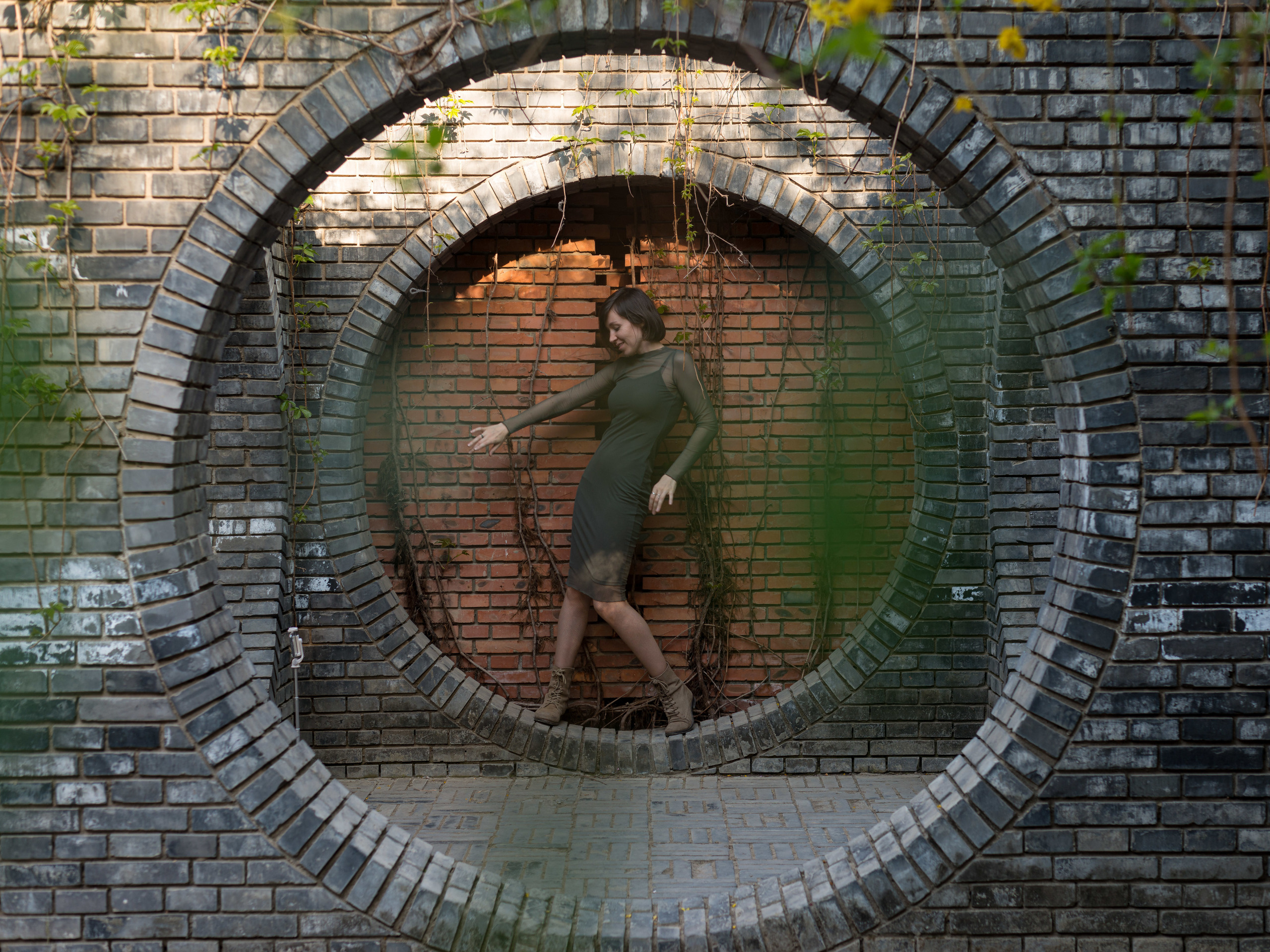 Outside. Beijing photographer Mike Pomerantsev