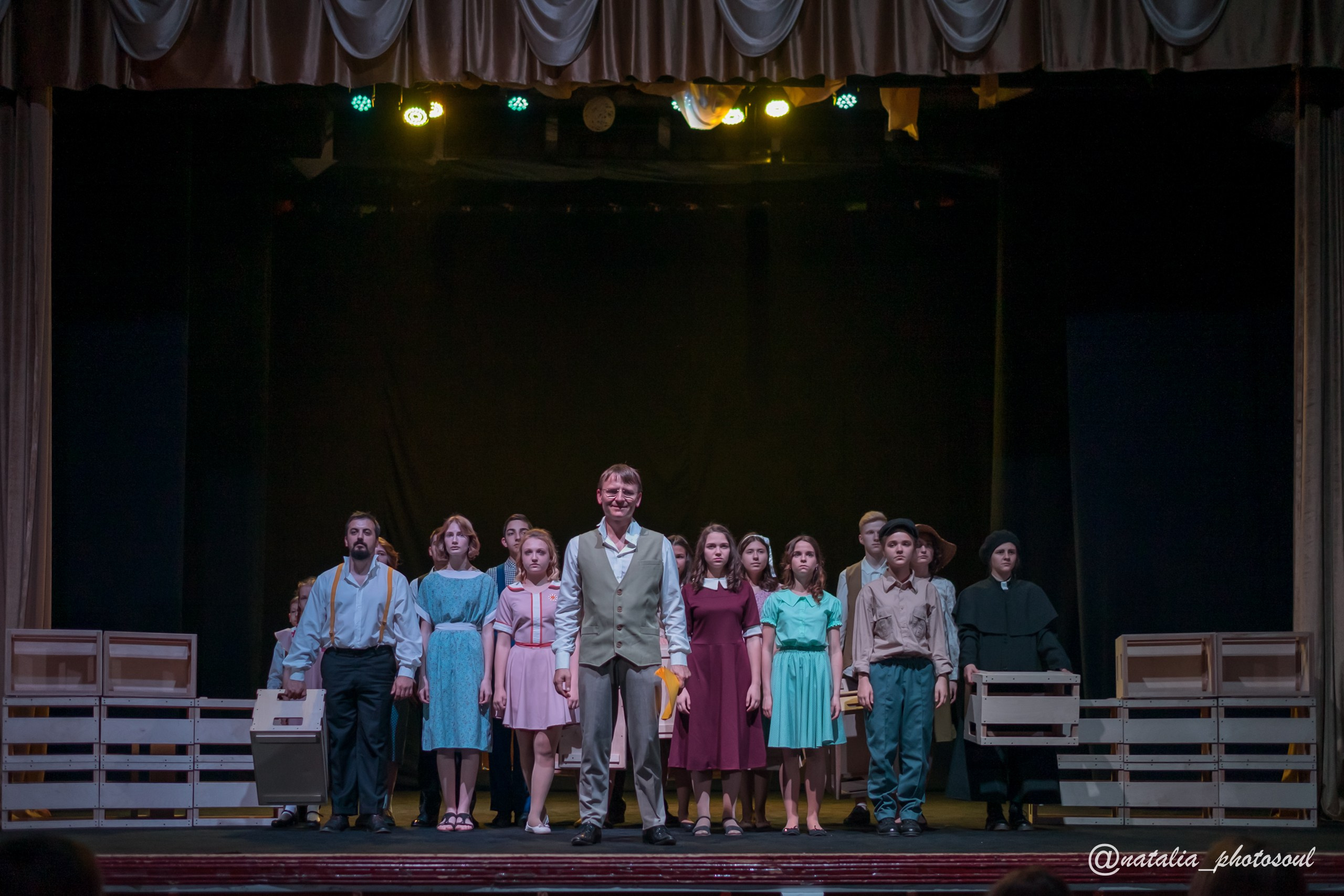 Performance “Our Town” School and Theater “Artist”. Photographer in Seoul Dobrokvashina Natalya