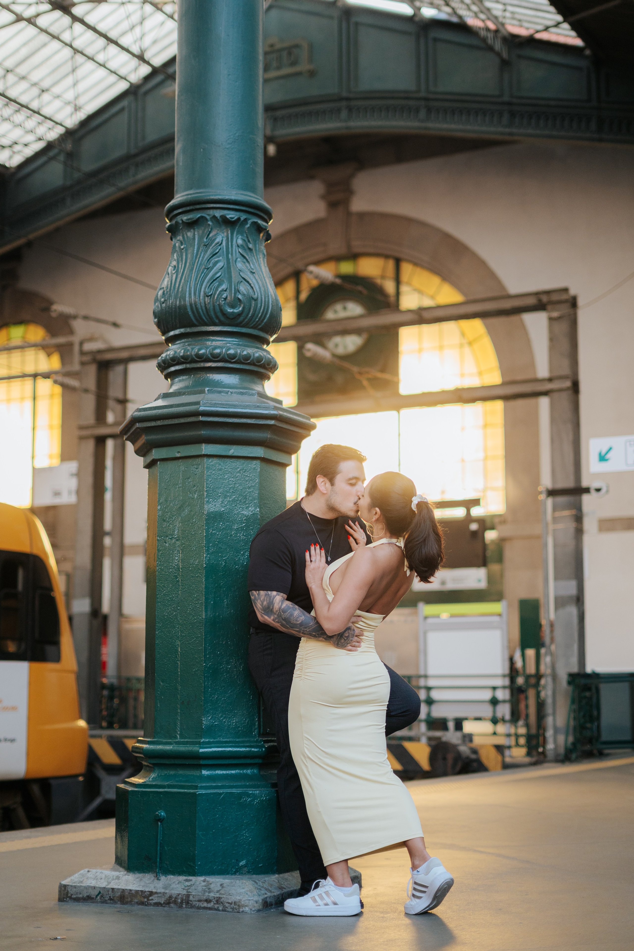 Fernando e Caroline. Davi Valente
