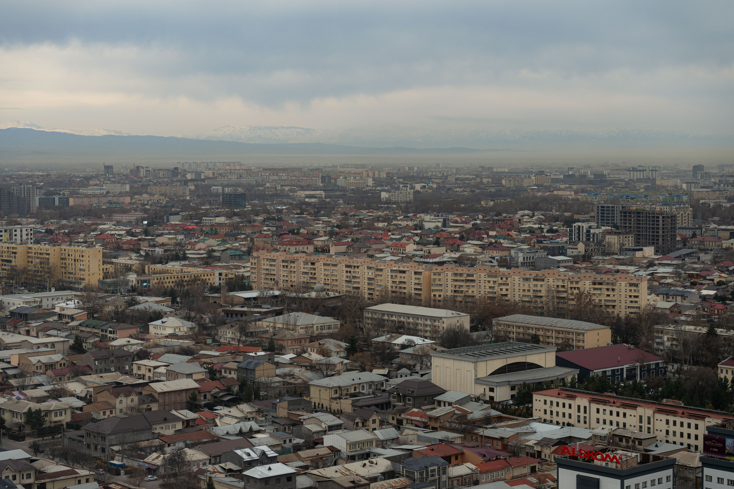 Смог в Ташкенте или Взгляд на город с высоты птичьего полета. Георгий Намазов | Фотограф в Ташкенте