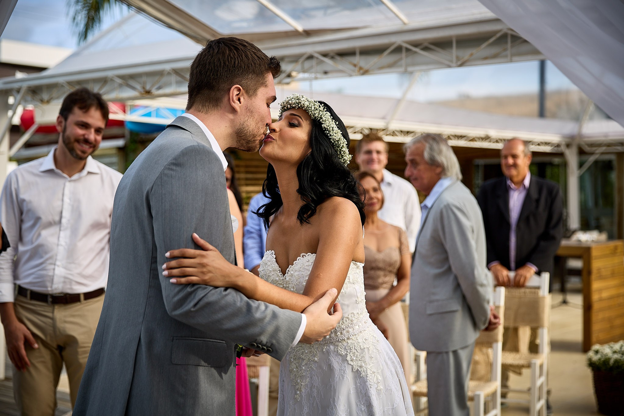 Casamento Dani e Leo. Fotógrafo de casamentos em Florianópolis