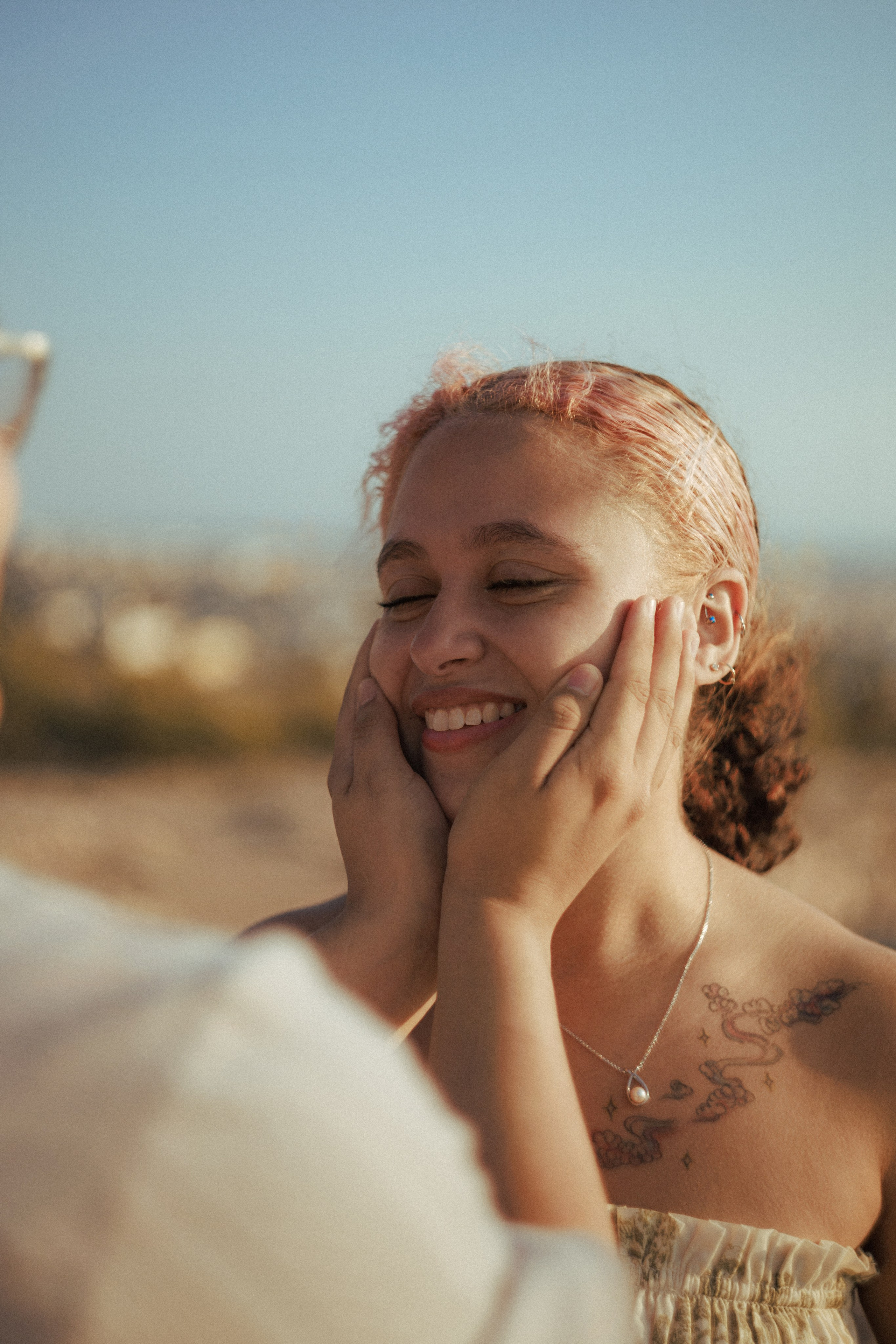 Proposal of Andrew to Natasha. Photographer in Greece Kristina