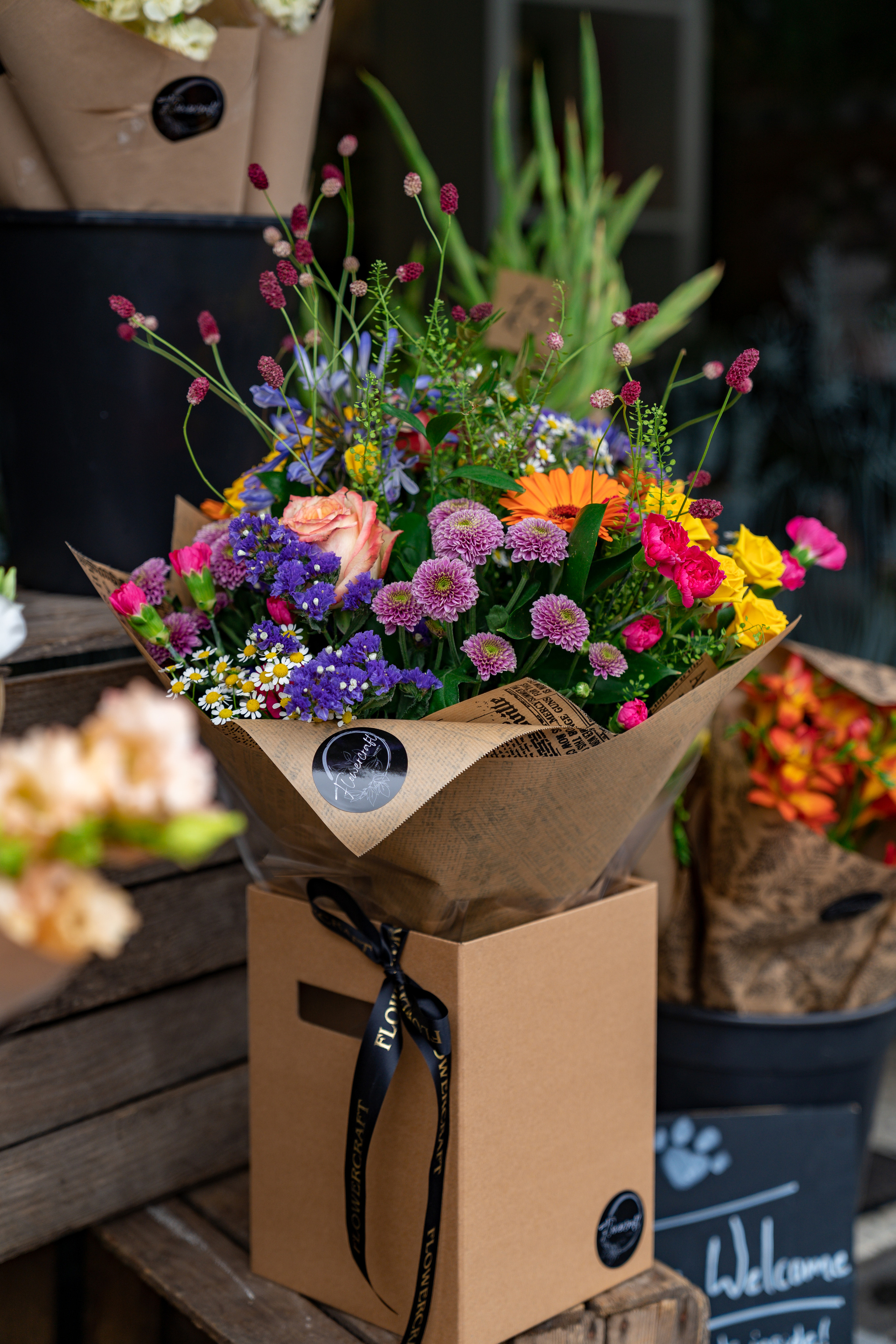 Flower shop photography. Newcastle Upon Tyne Photographer Yana Balatskaya
