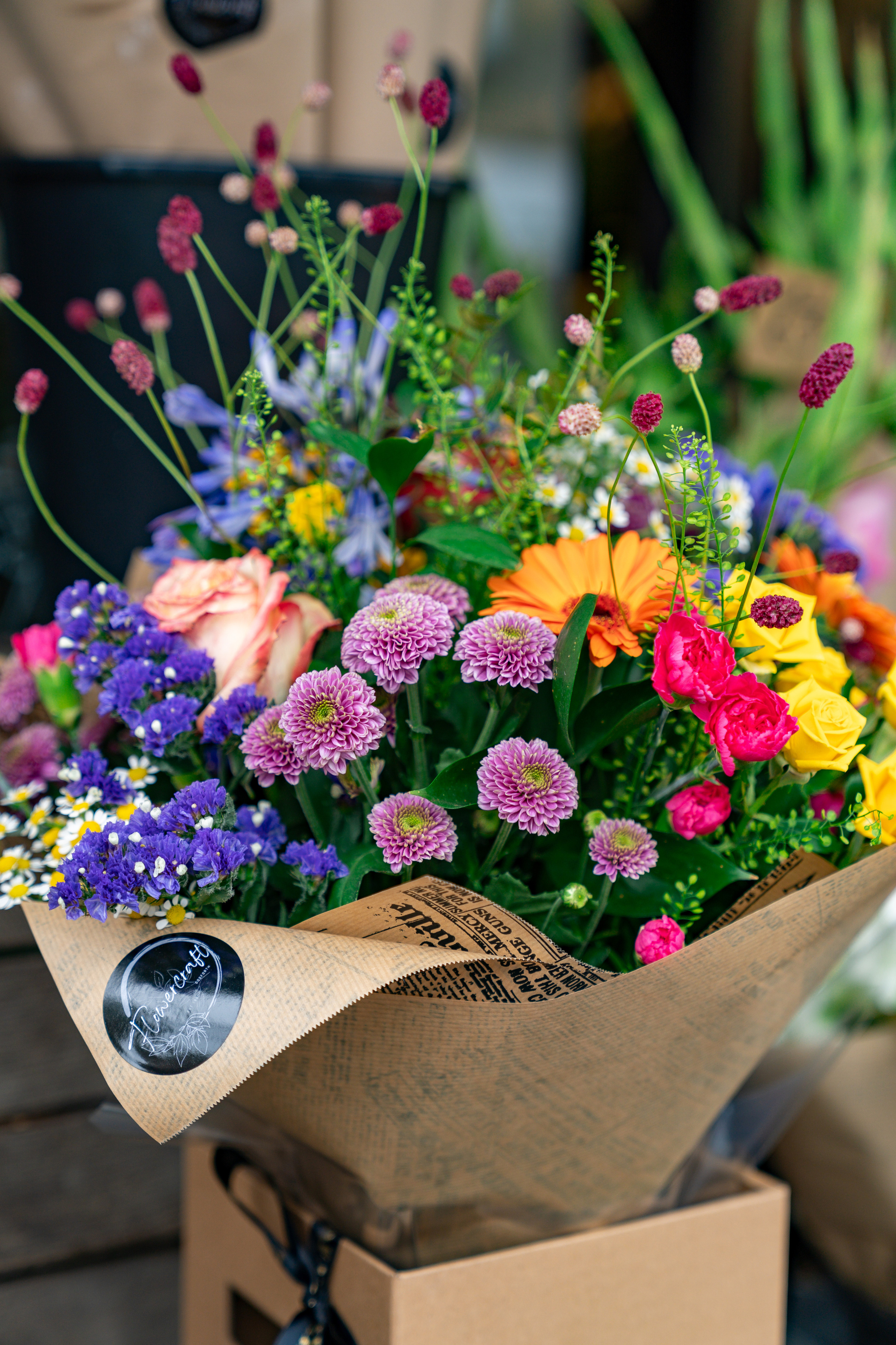 Flower shop photography. Newcastle Upon Tyne Photographer Yana Balatskaya