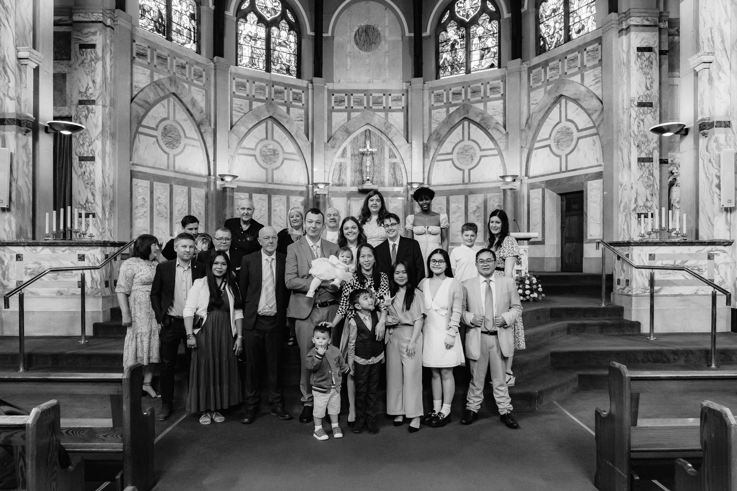 Baptism service. Newcastle Upon Tyne Photographer Yana Balatskaya