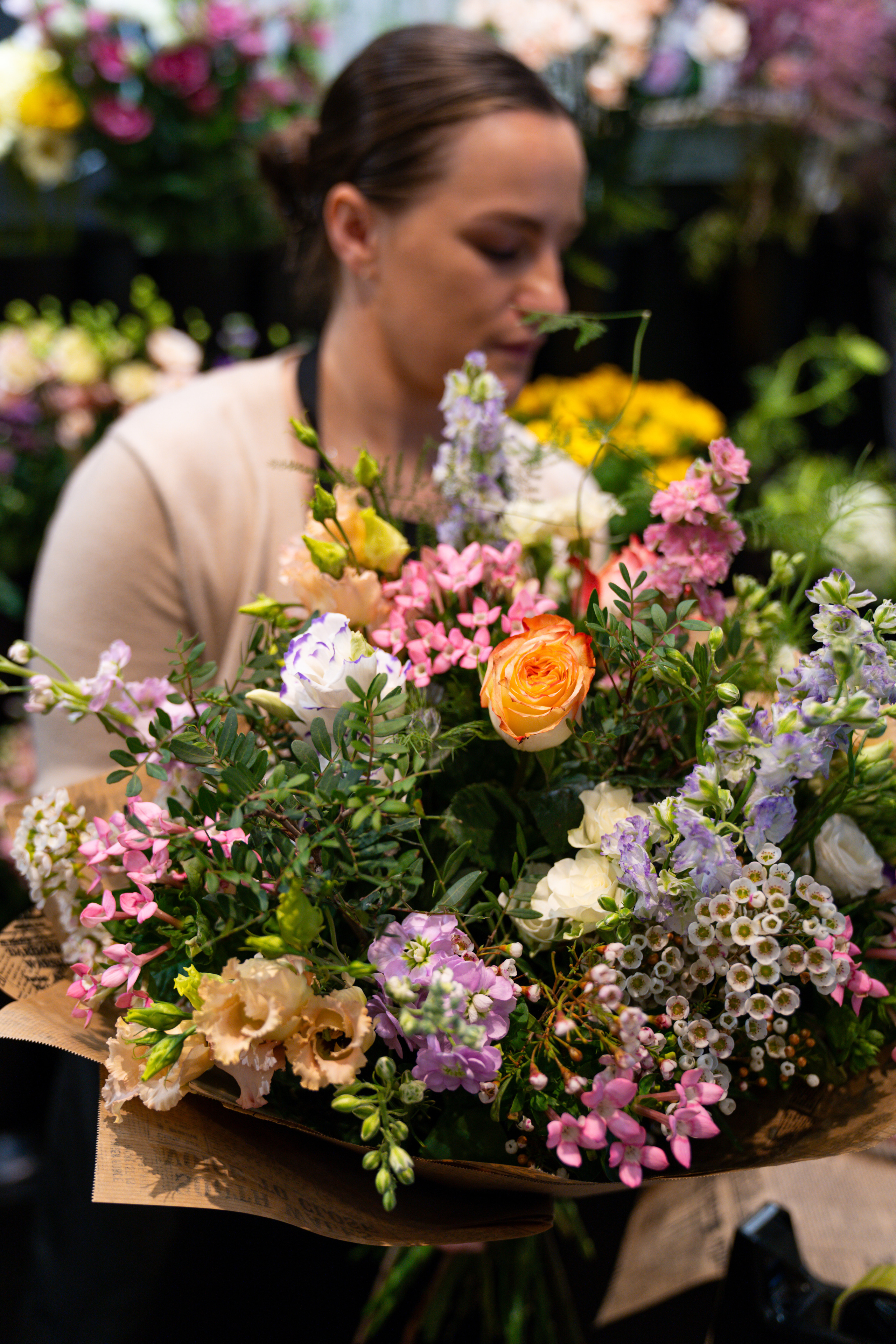Flower shop photography. Newcastle Upon Tyne Photographer Yana Balatskaya