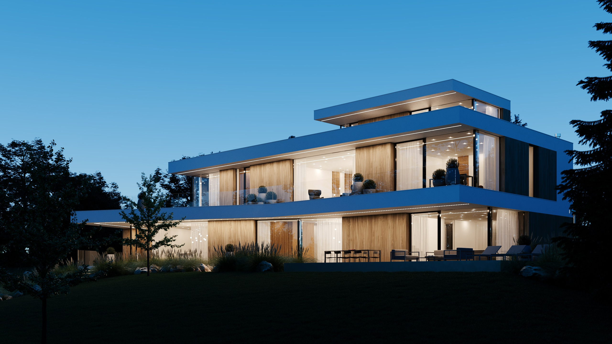 Vila v pražské Troji. 