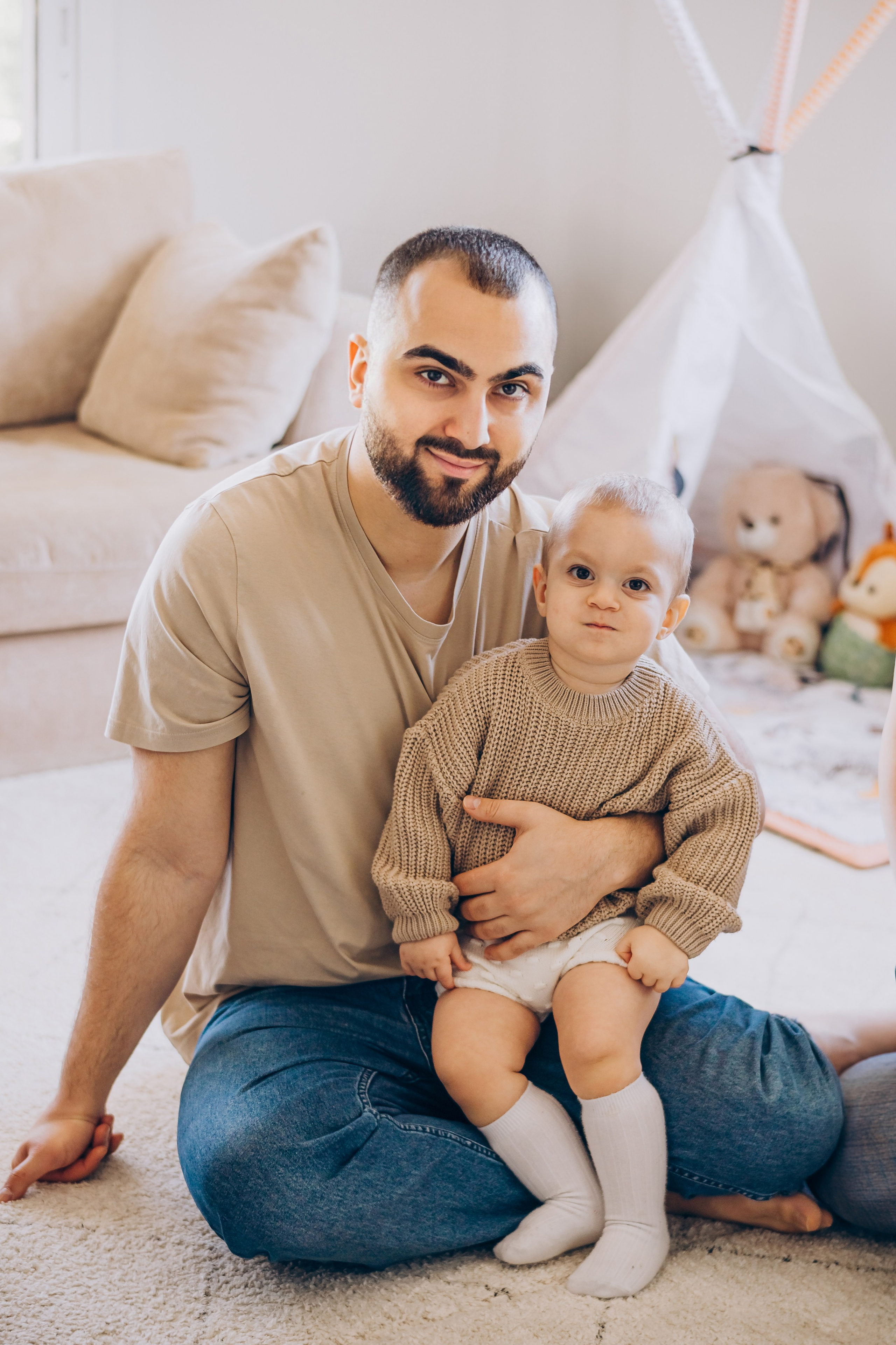 Family of little Leva. Фотограф Пальма де Майорка