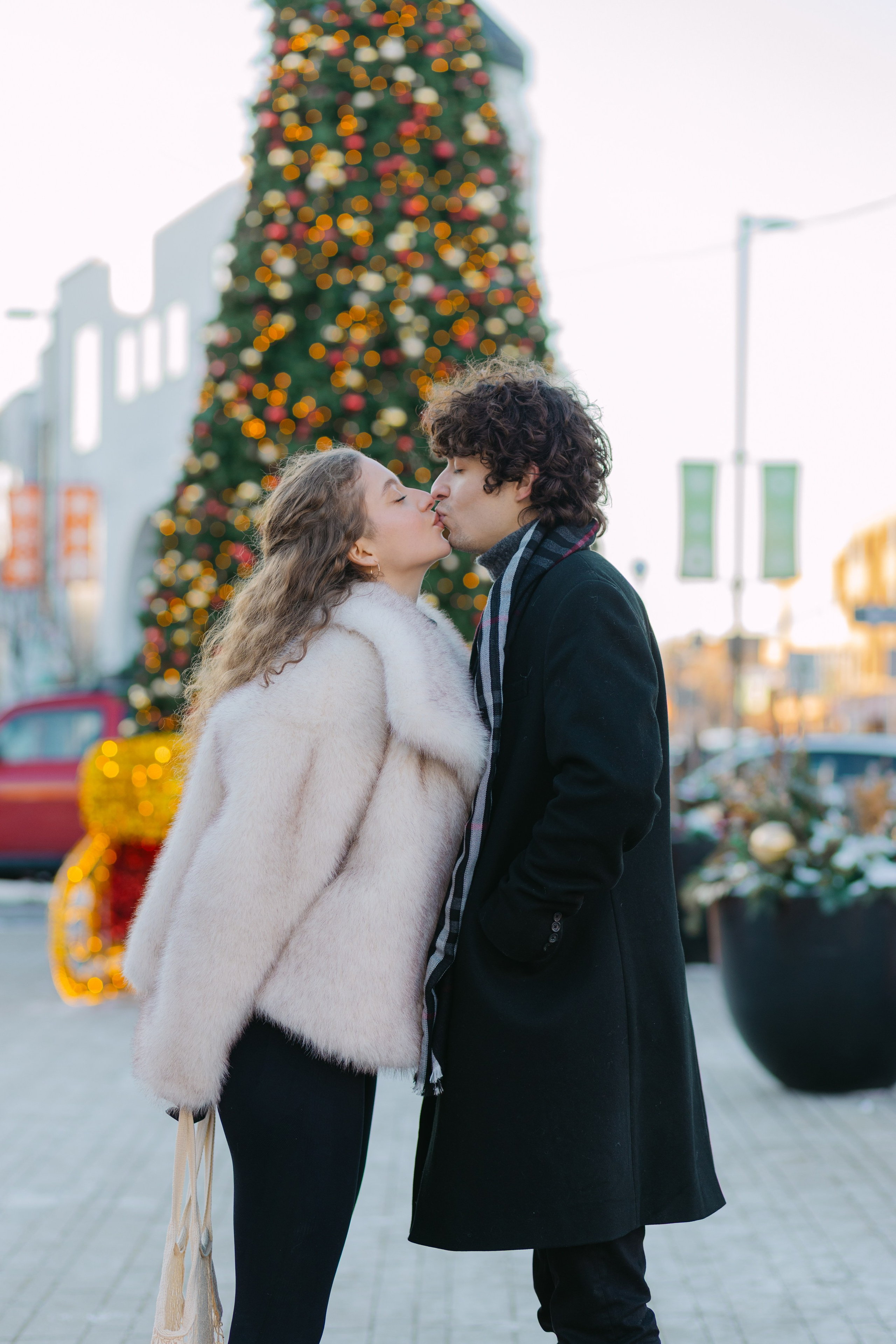 Christmas magic together. Home