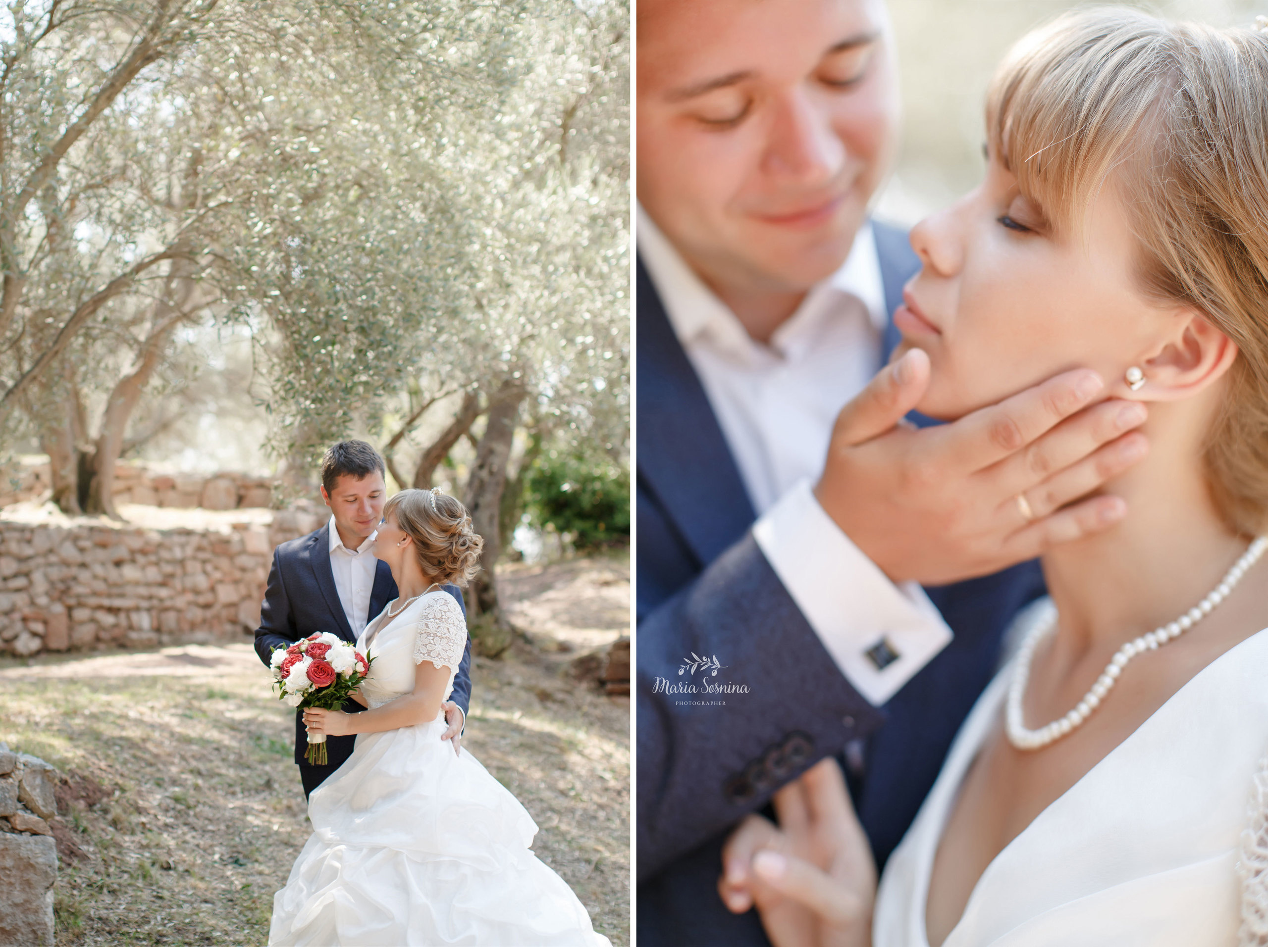 Wedding photosession in Budva and Milocer Montenegro