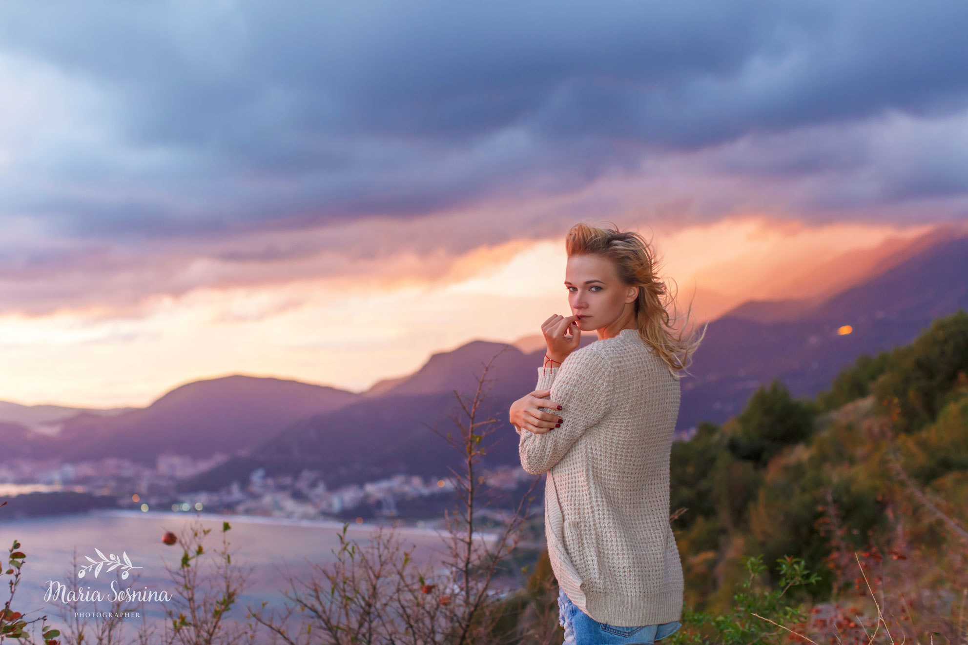 Fotograf in Sveti-Stefan Montenegro