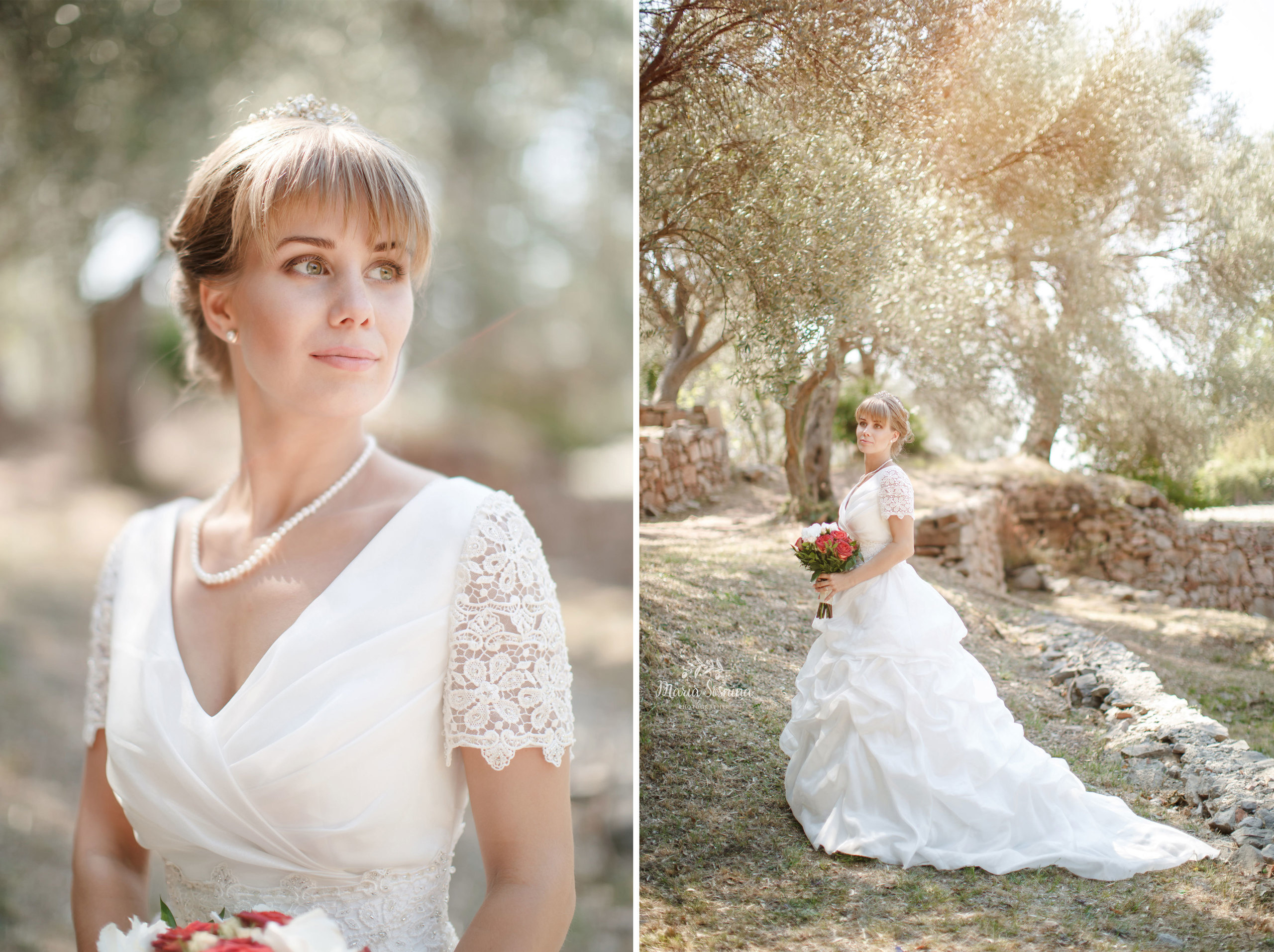 Wedding photosession in Budva and Milocer Montenegro