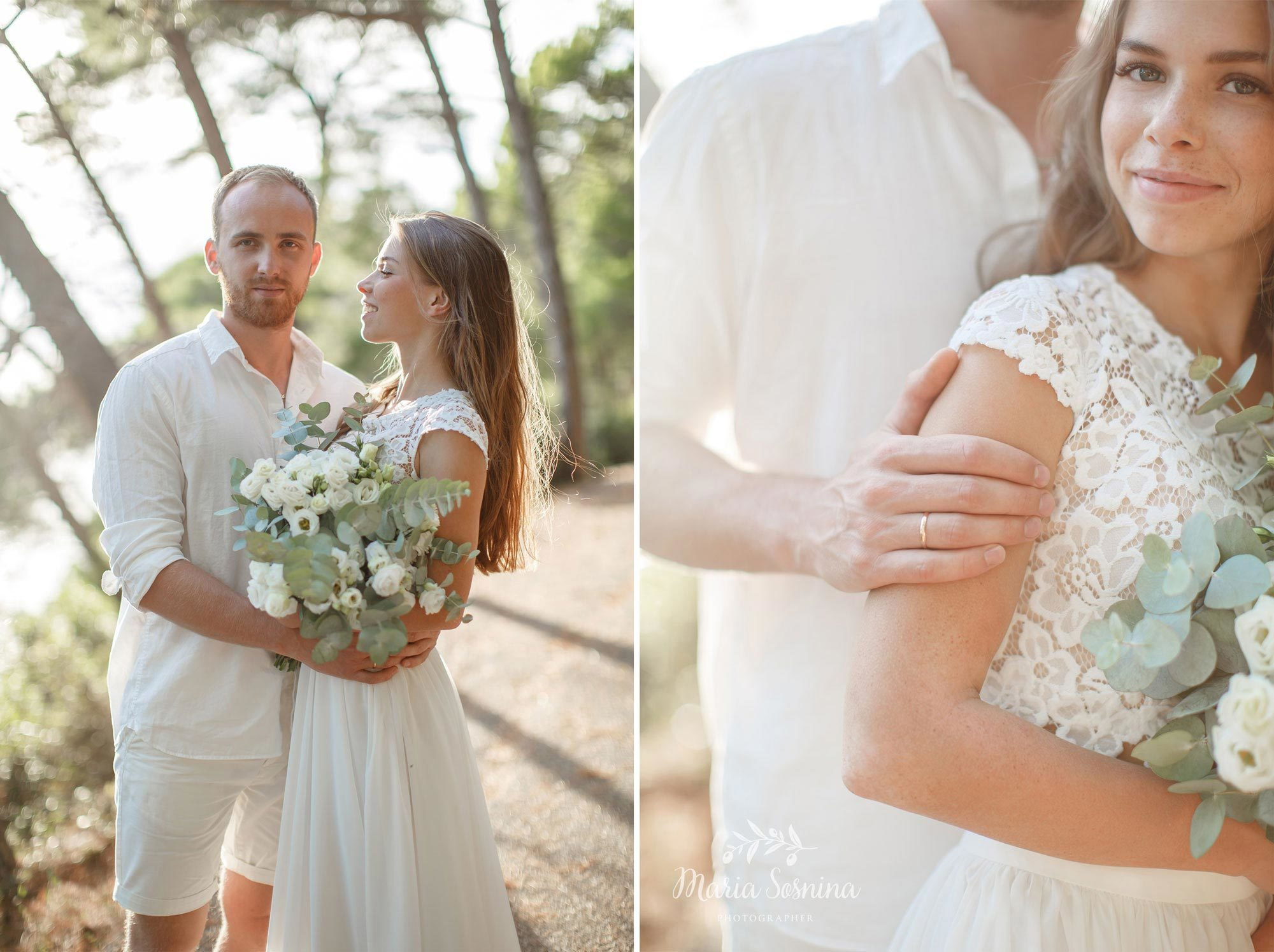 Wedding photo session in Petrovac and Rezevici Montenegro