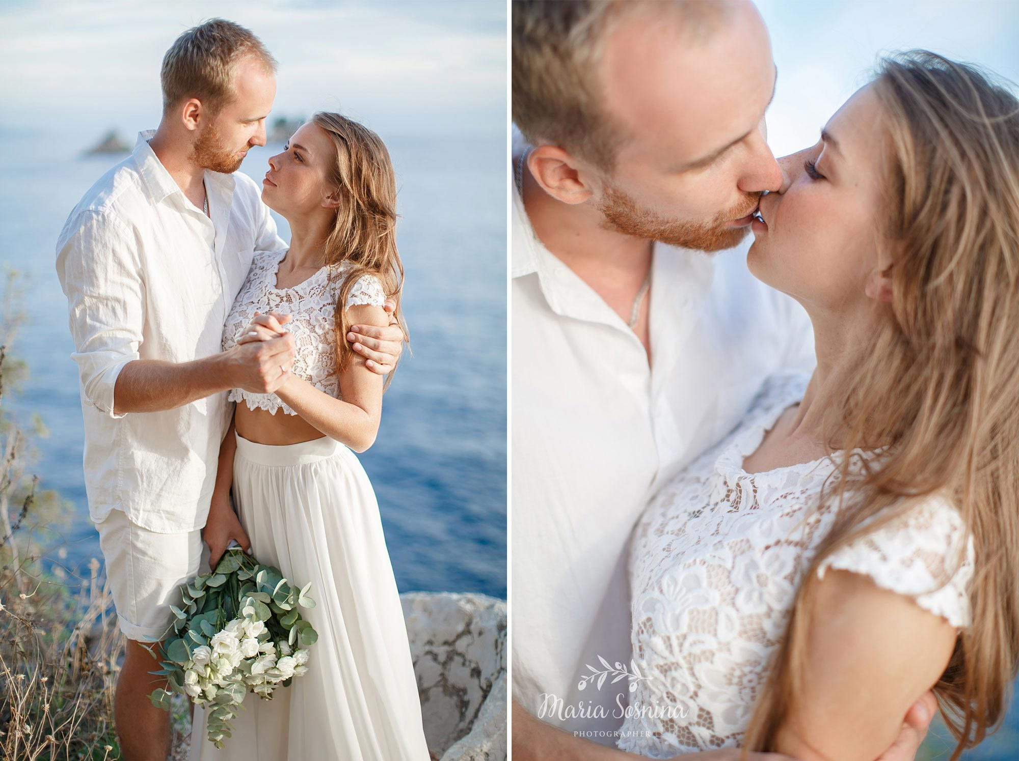 Wedding photo session in Petrovac and Rezevici Montenegro