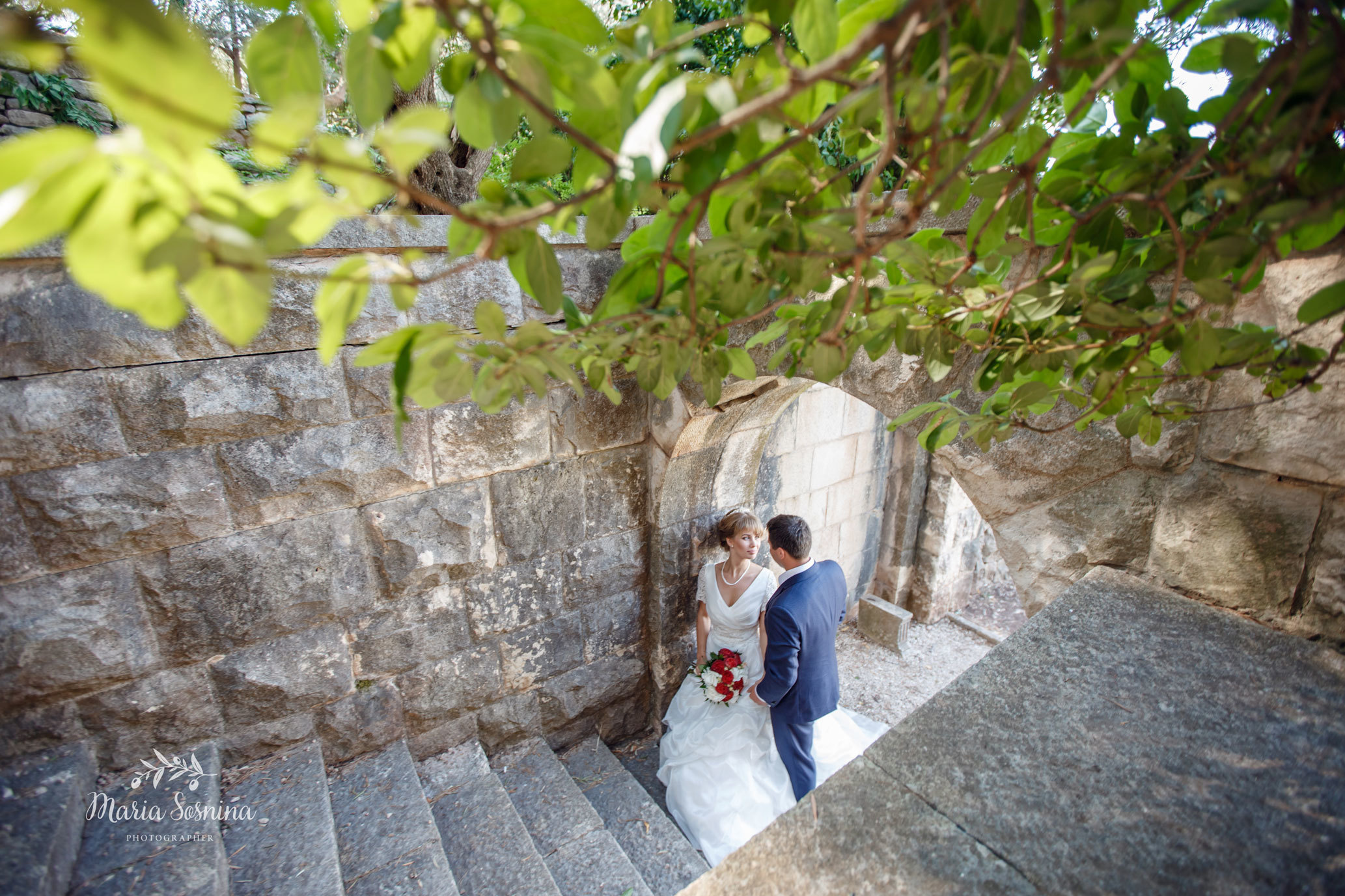 Wedding photosession in Budva and Milocer Montenegro