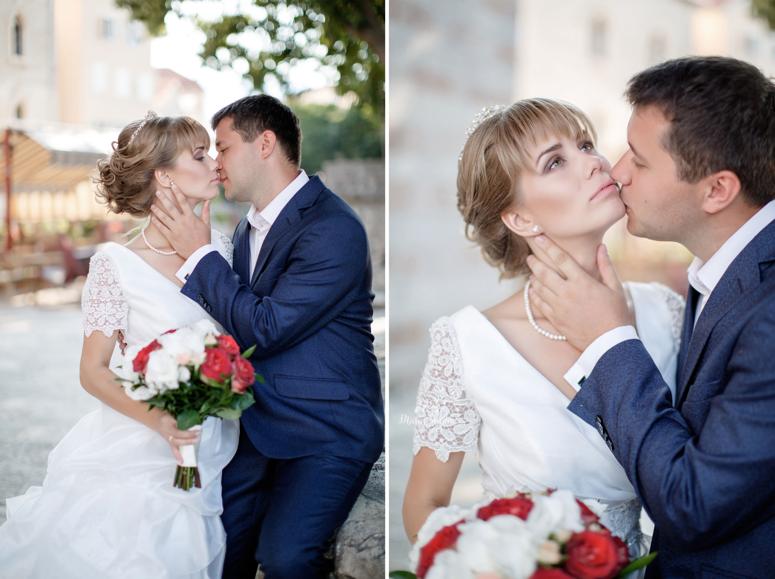 Wedding photosession in Budva and Milocer Montenegro