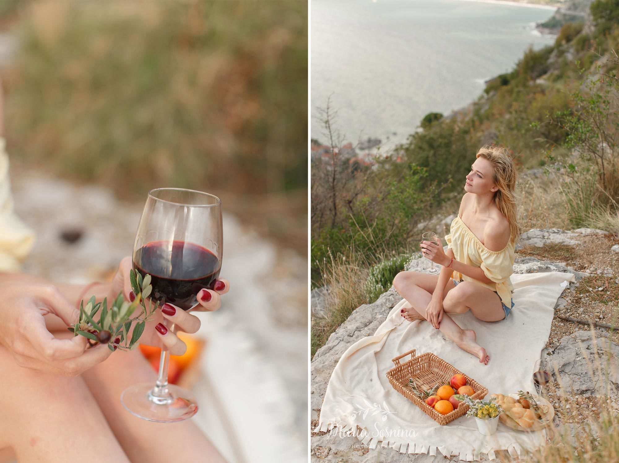 Fotograf in Sveti-Stefan Montenegro