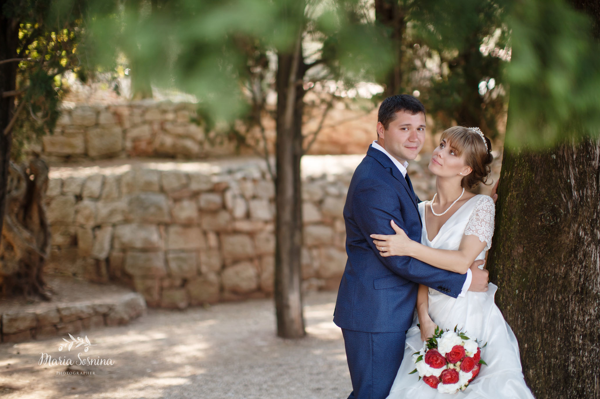 Wedding photosession in Budva and Milocer Montenegro