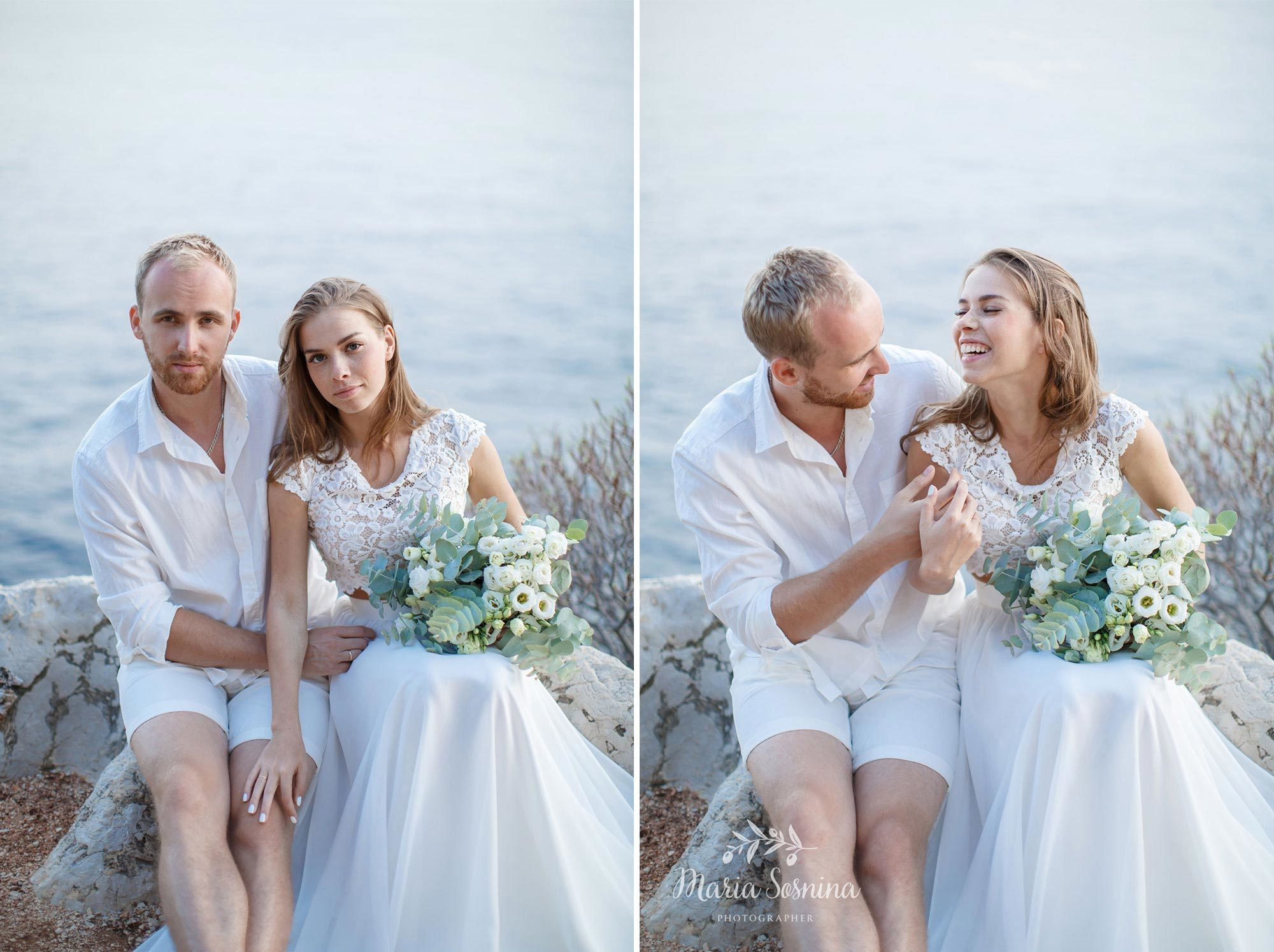 Wedding photo session in Petrovac and Rezevici Montenegro