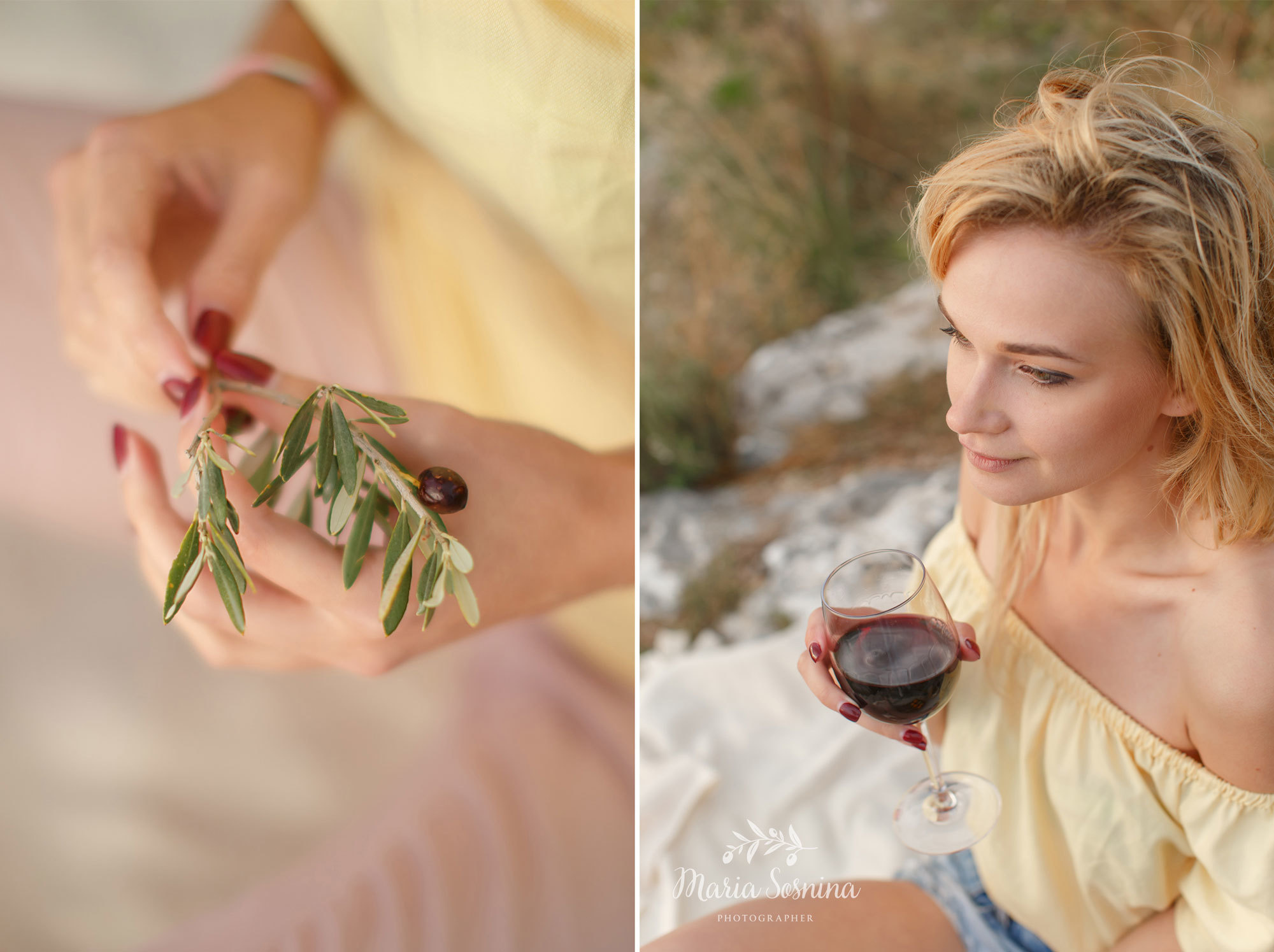 Fotograf in Sveti-Stefan Montenegro