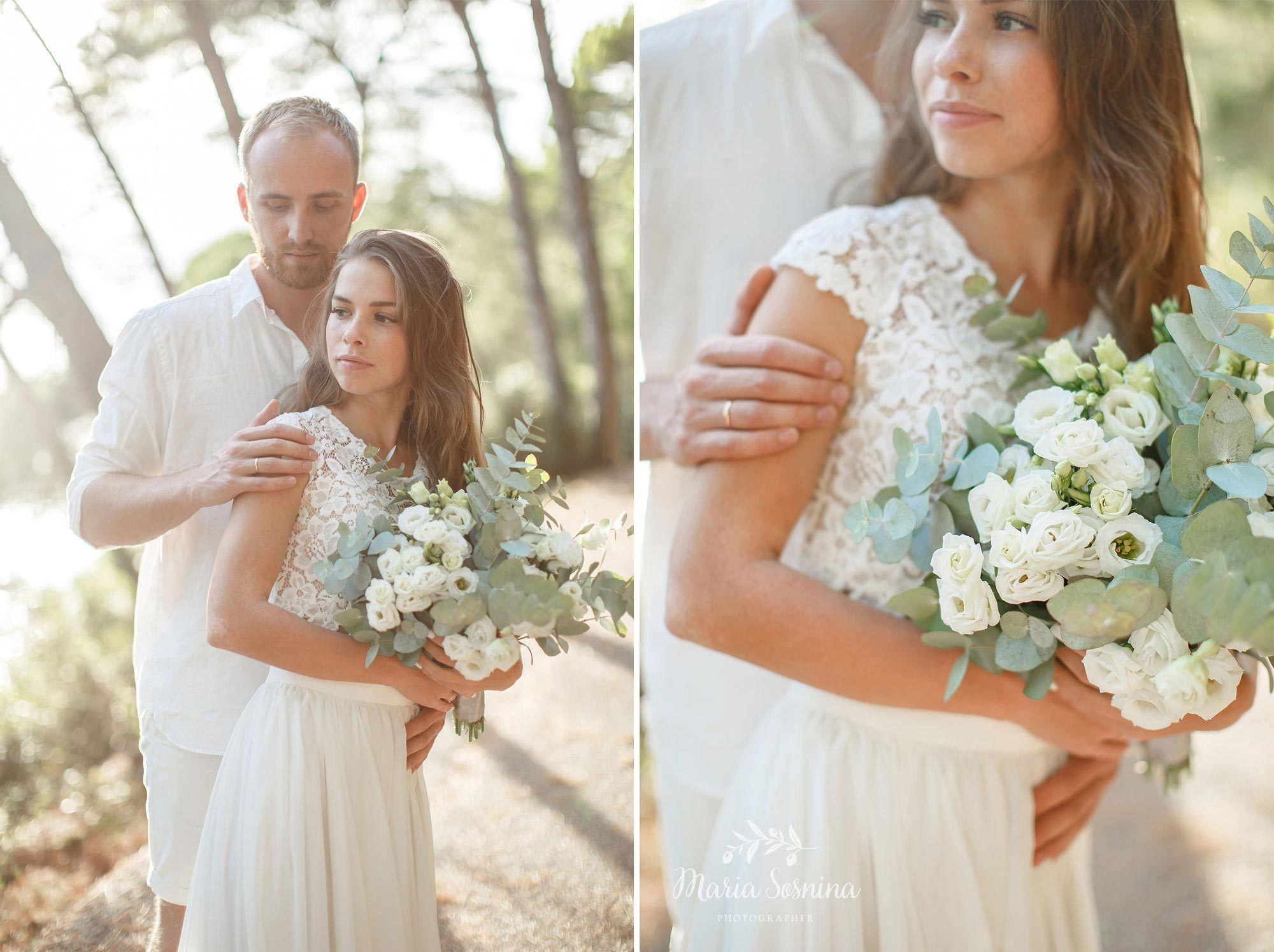 Wedding photo session in Petrovac and Rezevici Montenegro