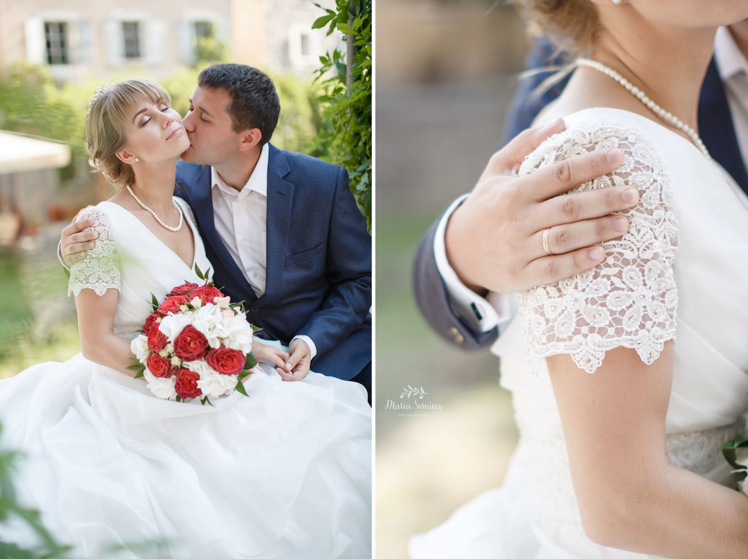 Wedding photosession in Budva and Milocer Montenegro