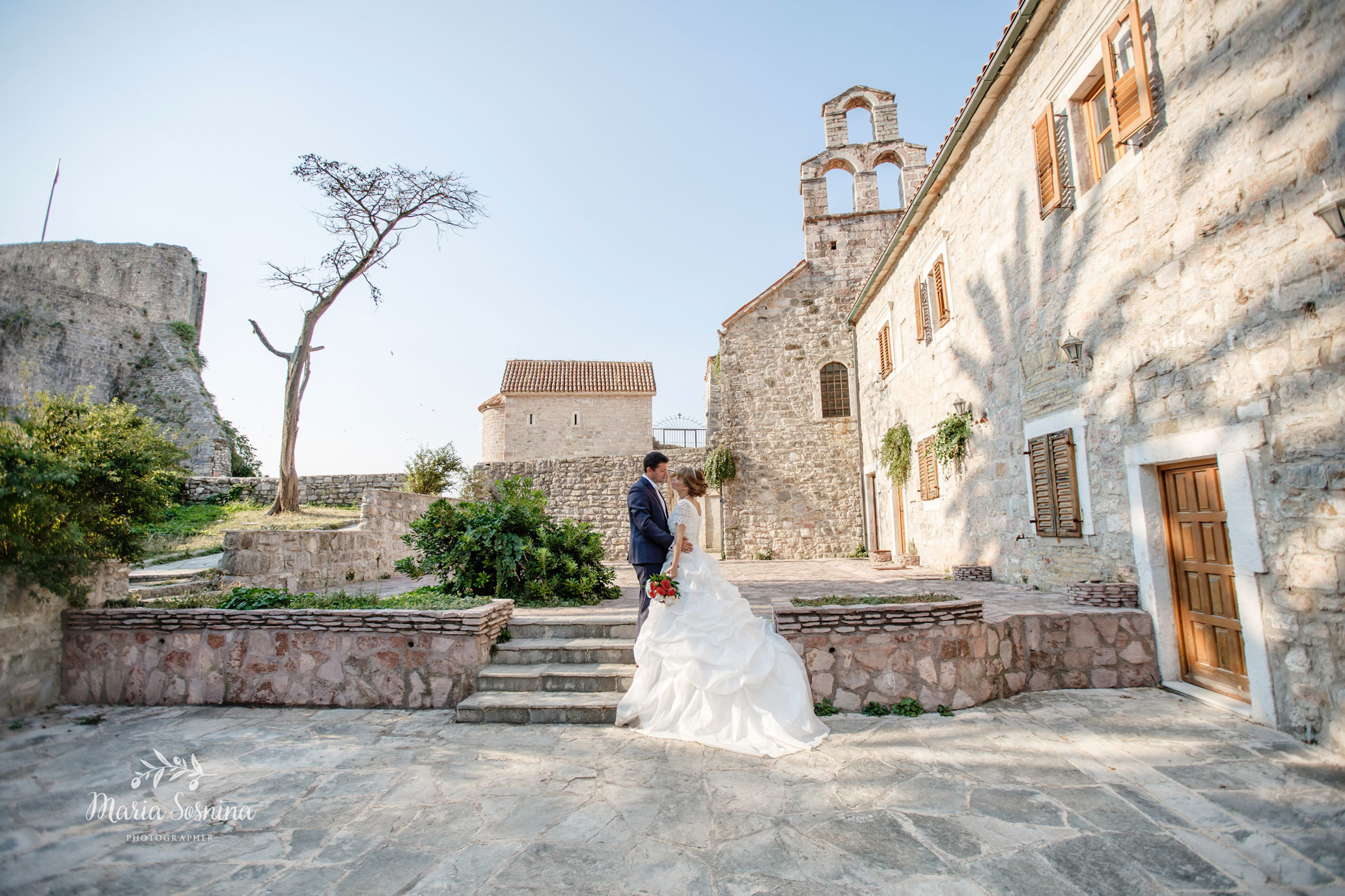 Wedding photosession in Budva and Milocer Montenegro