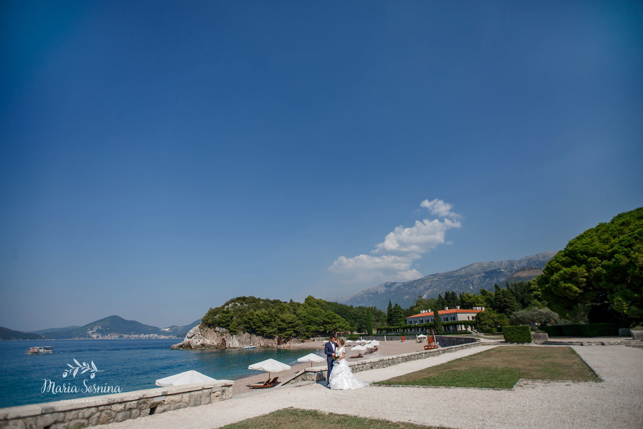 Wedding photosession in Budva and Milocer Montenegro