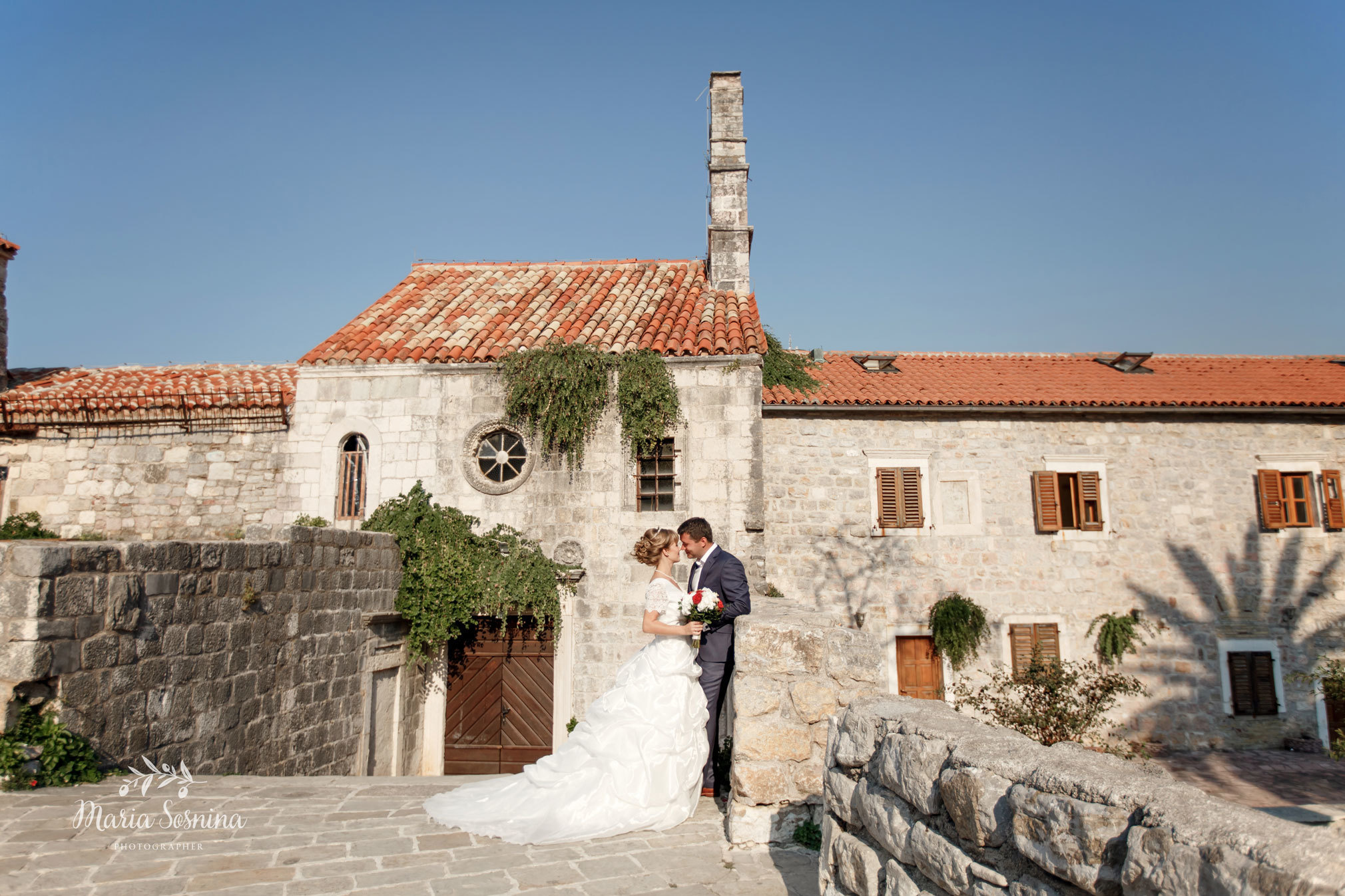 Wedding photosession in Budva and Milocer Montenegro