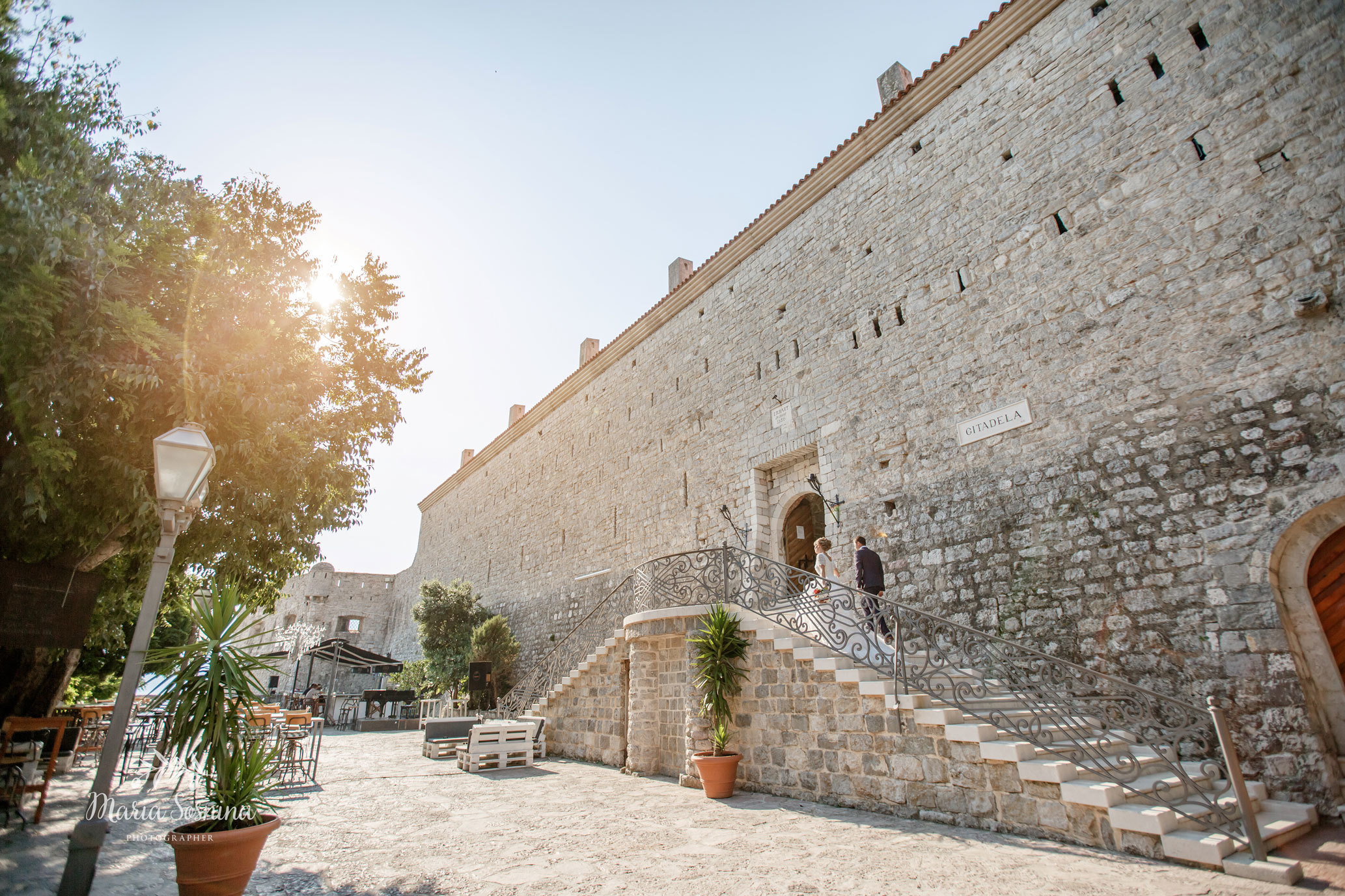 Wedding photosession in Budva and Milocer Montenegro