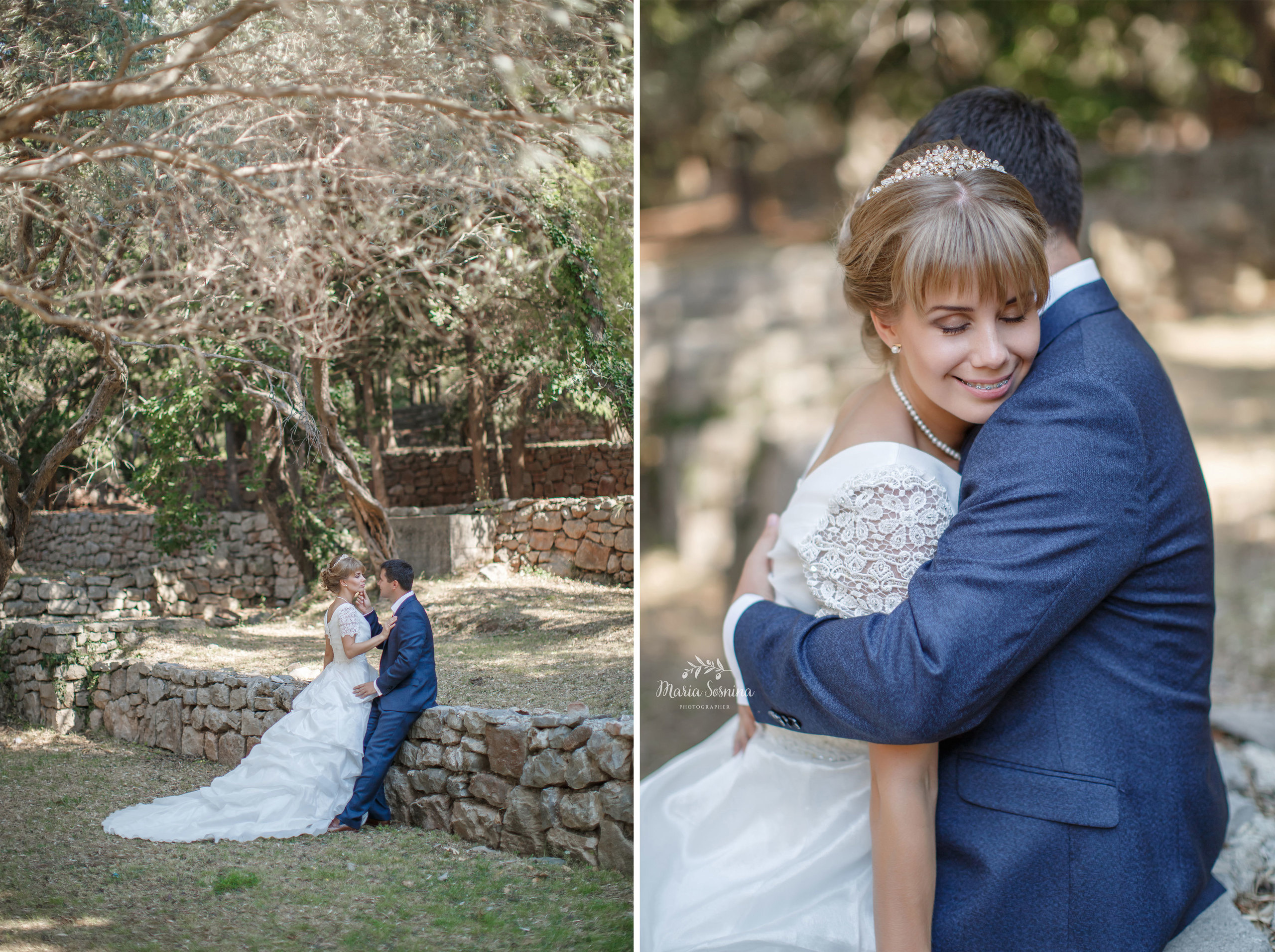 Wedding photosession in Budva and Milocer Montenegro