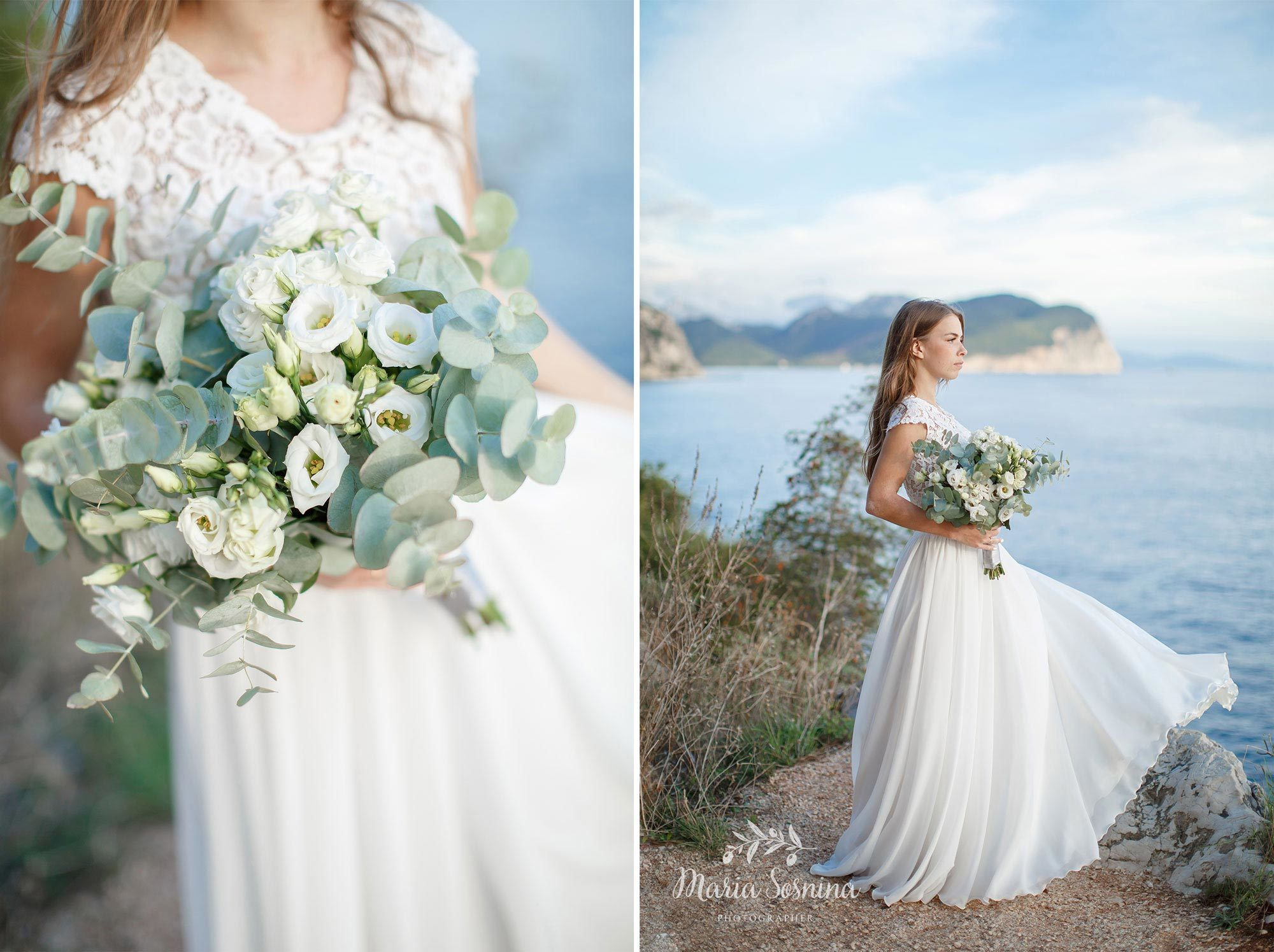 Wedding photo session in Petrovac and Rezevici Montenegro