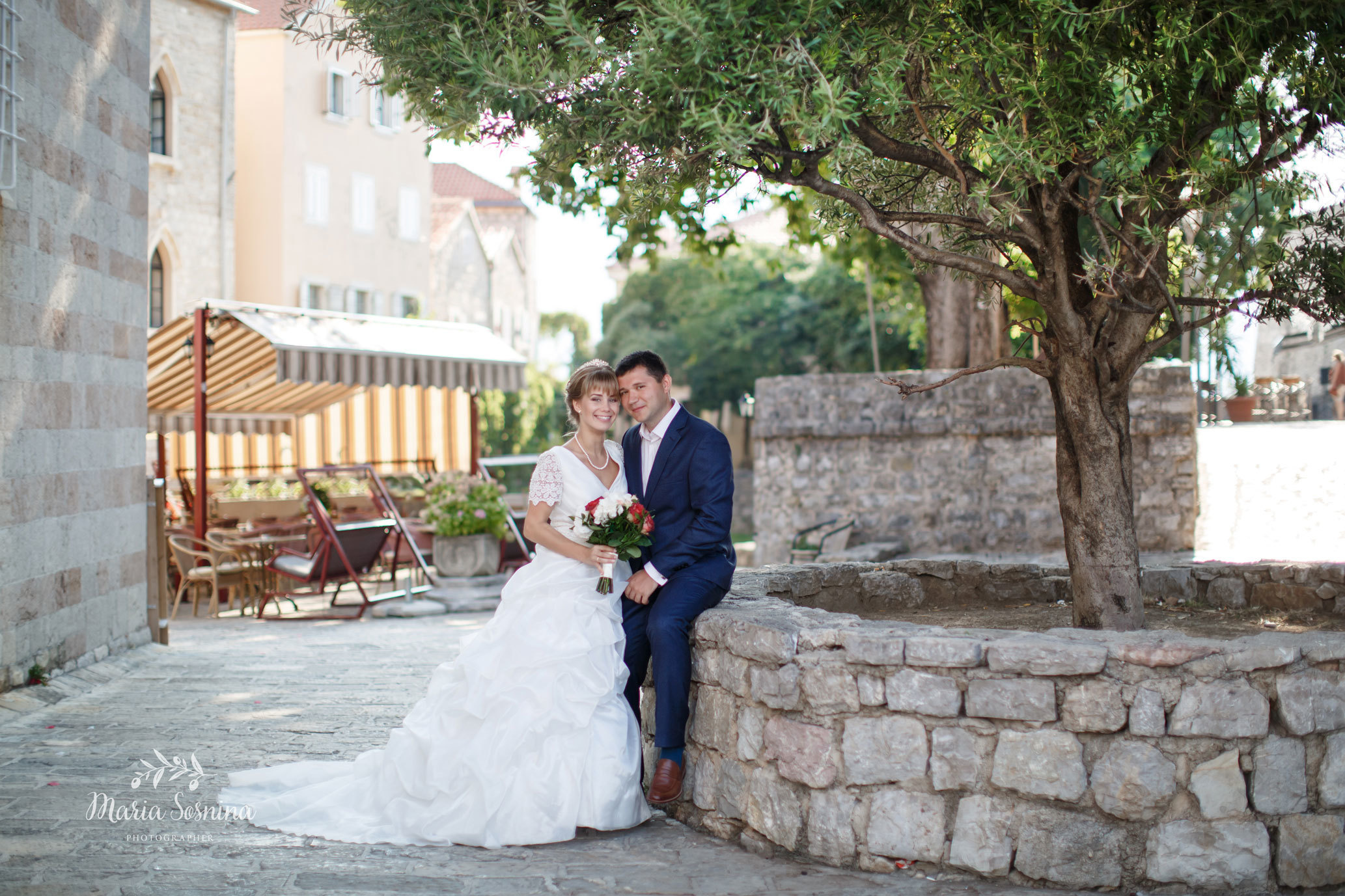 Wedding photosession in Budva and Milocer Montenegro
