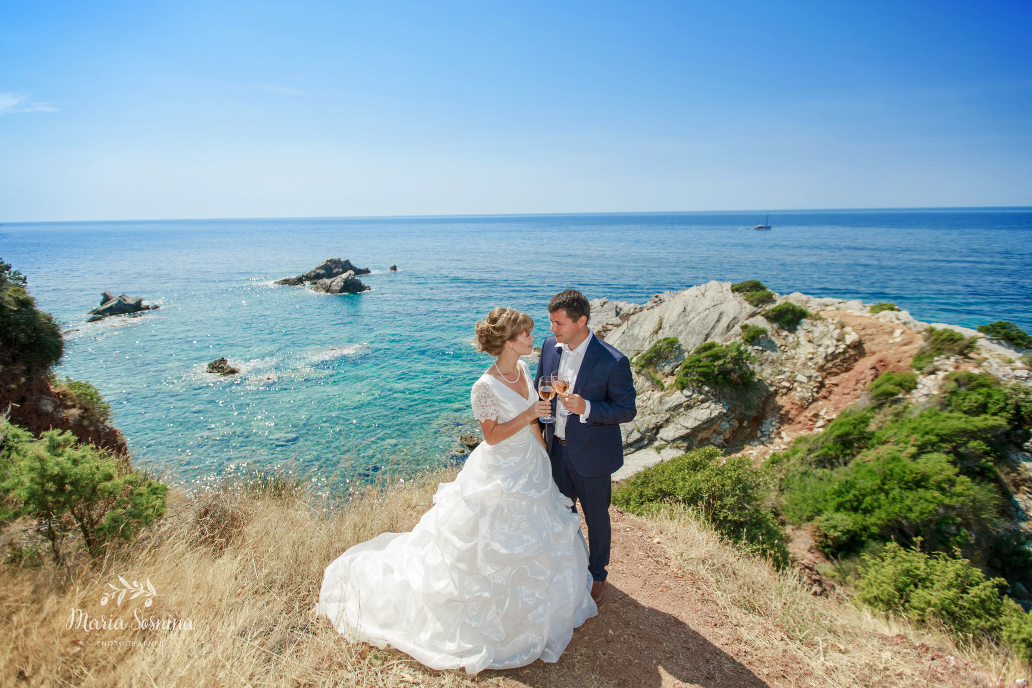 Wedding photosession in Budva and Milocer Montenegro
