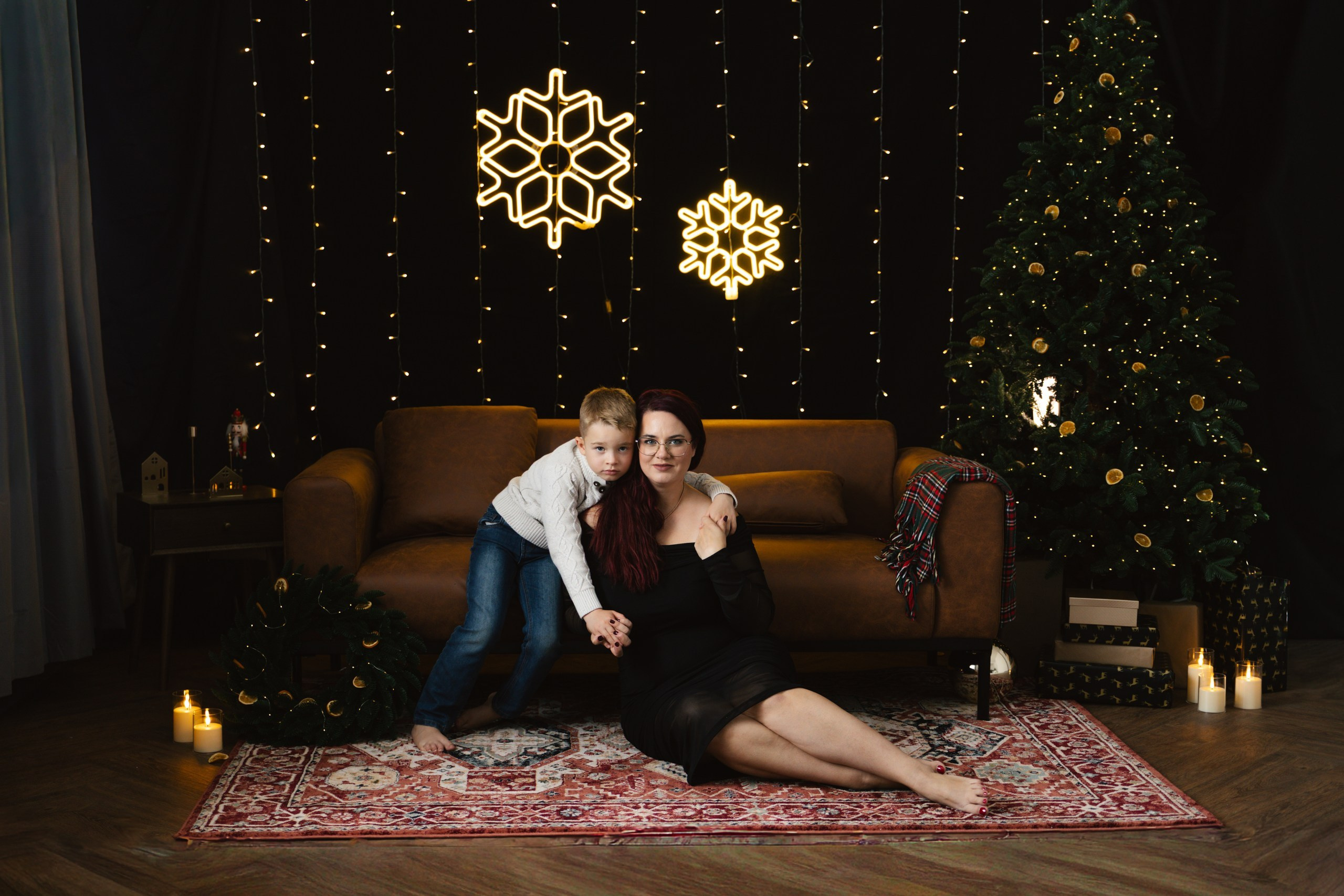 Vánoční focení 2025. Fotografka Andrea Hlaváčová / Karlovarský kraj / Karlovy Vary Sokolov