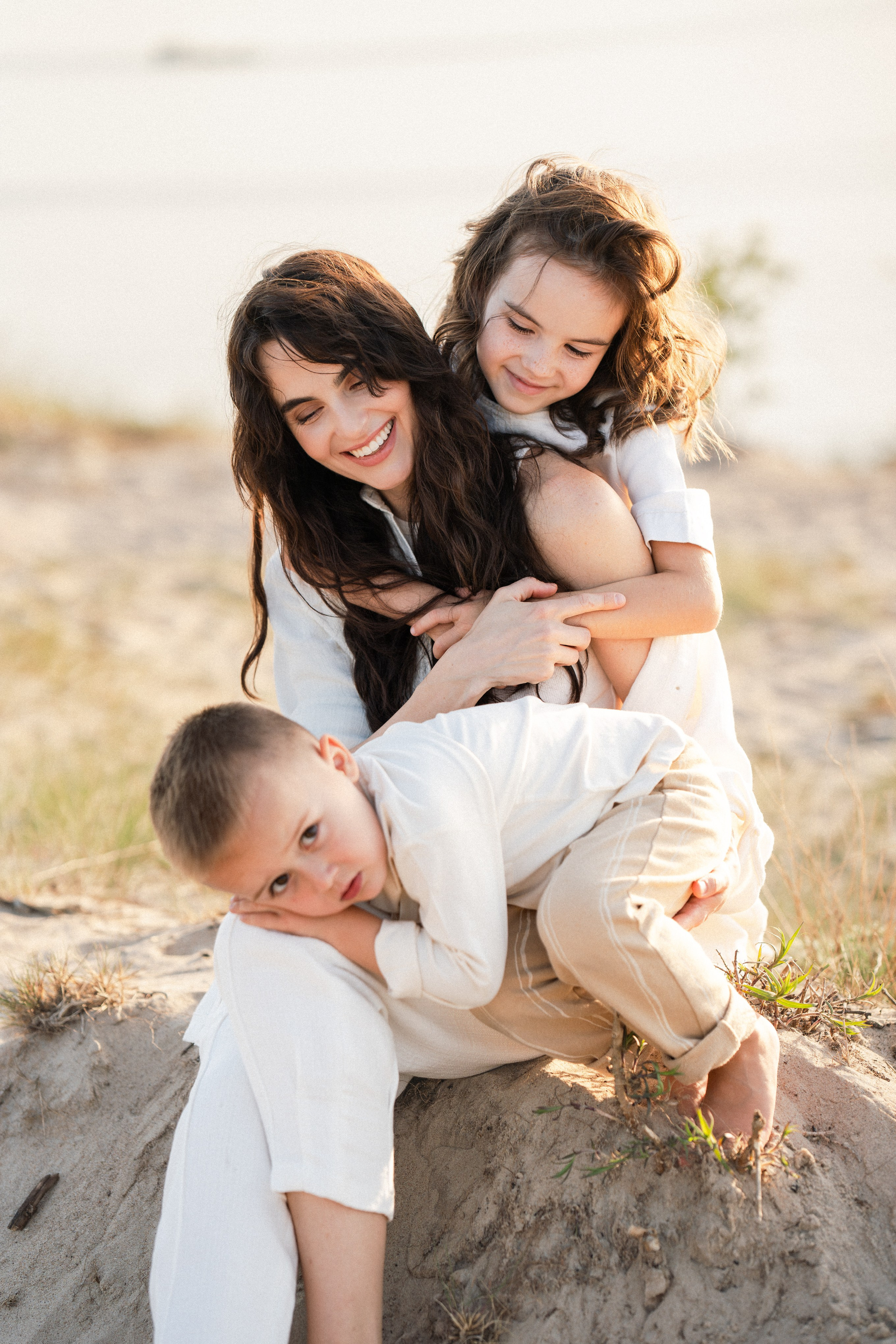 Eglė, Rachelė ir Markas. Lina Labanauskienė Photography