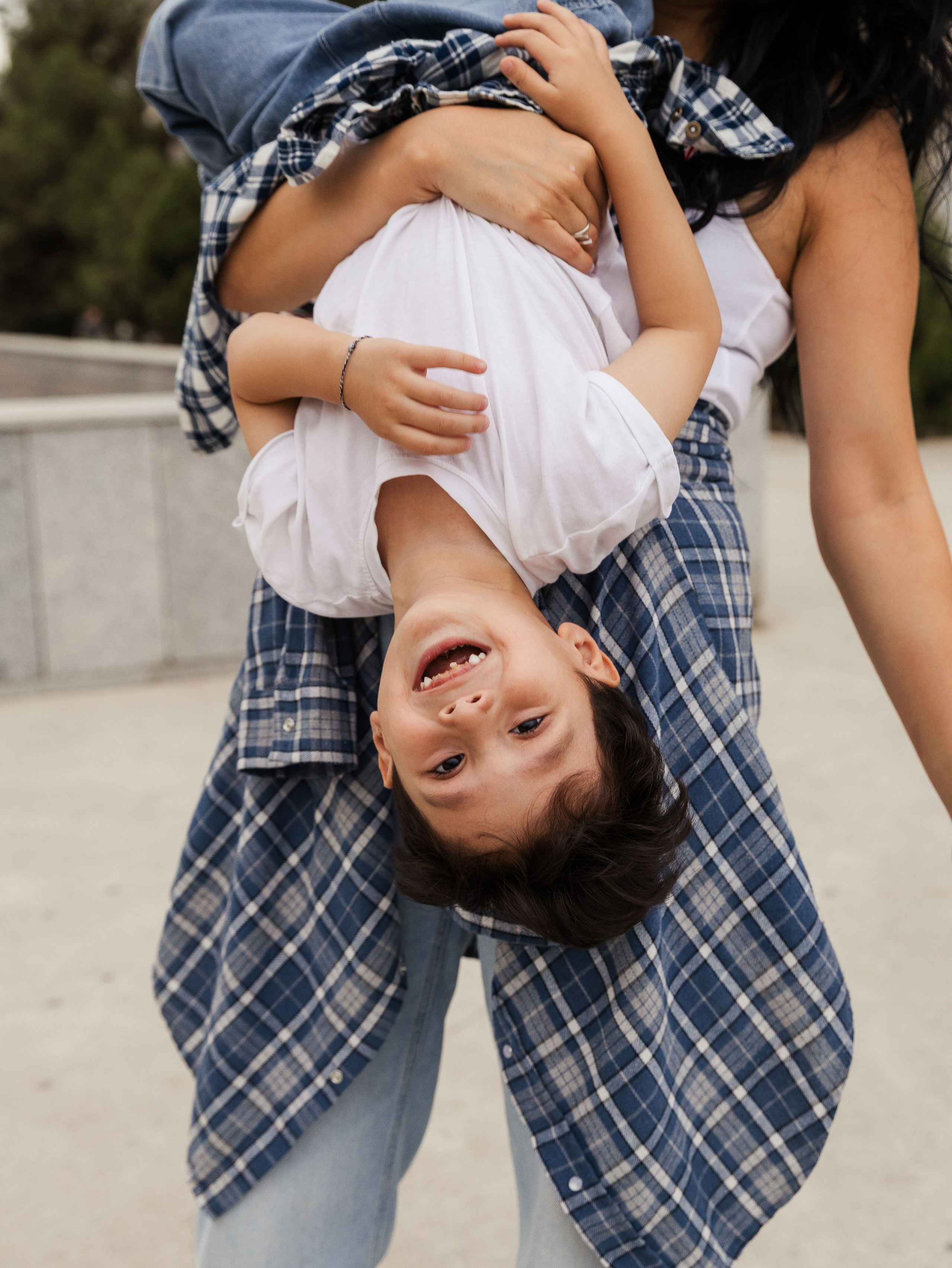 Mom and Her Little Boy. Family and wedding photographer in Bangkok, Thailand
