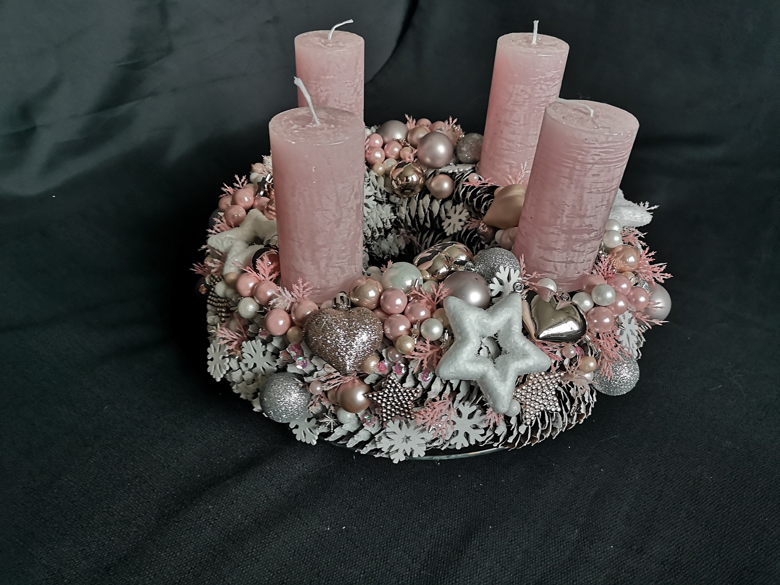 Adventes vainadziņi. Event design, decoration, floristry, gift, Irina Novika, Riga, Latvia