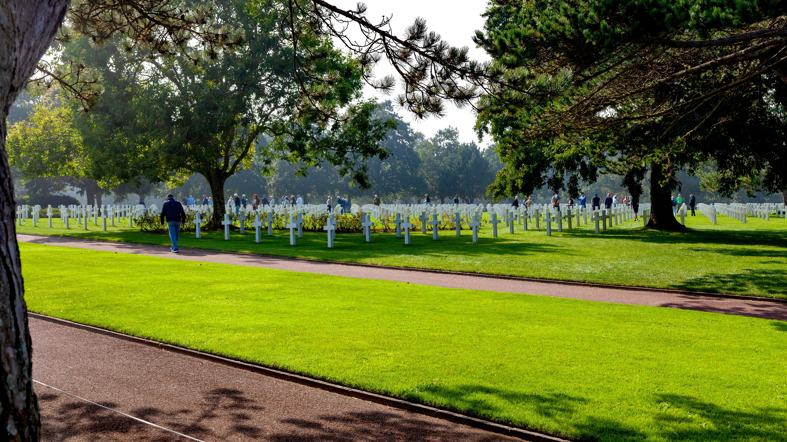 179.Normandy American Cemetery.France.19.9.2024. Путешествия в формате 360......
