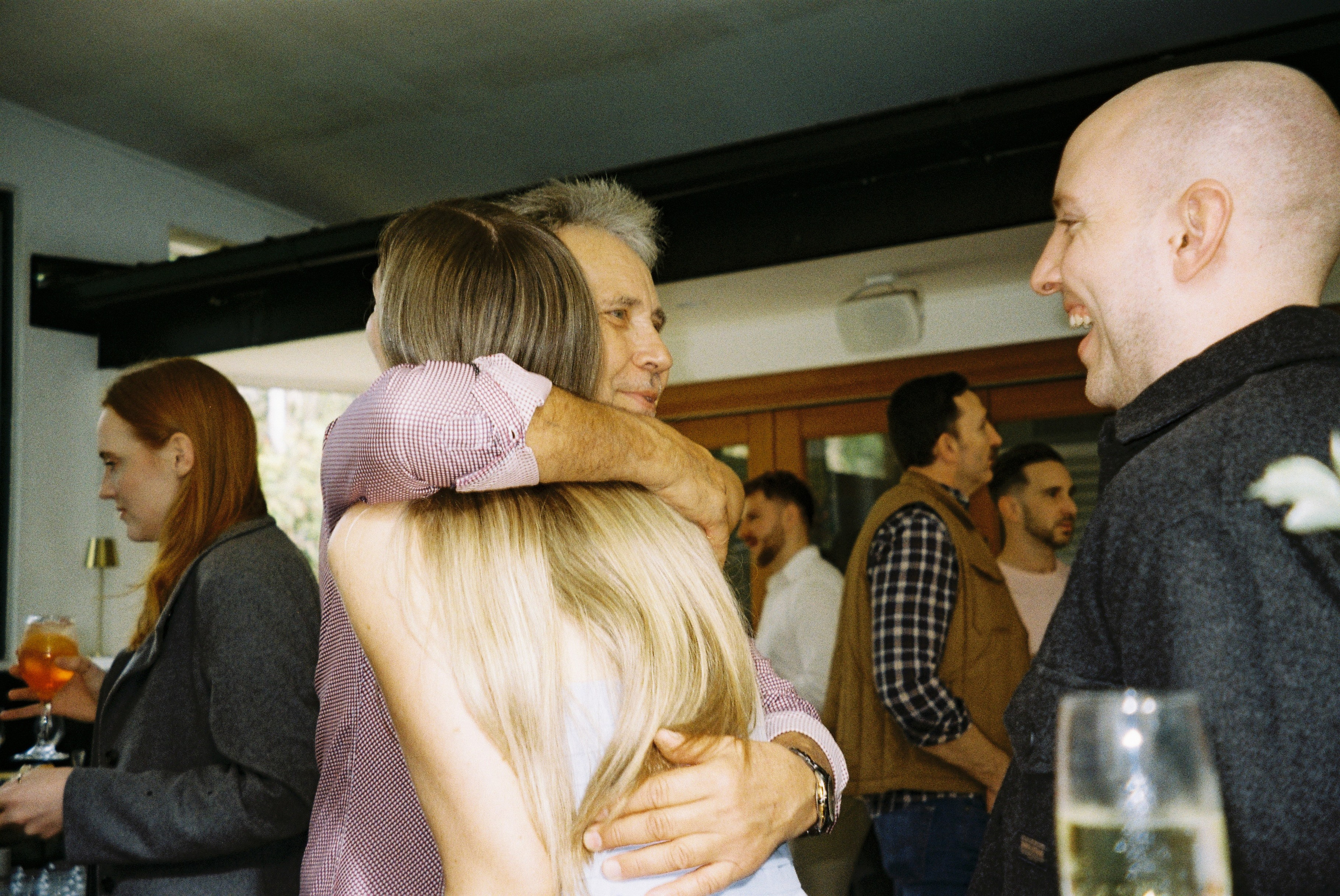 Engagement Party. Film portrait photographer